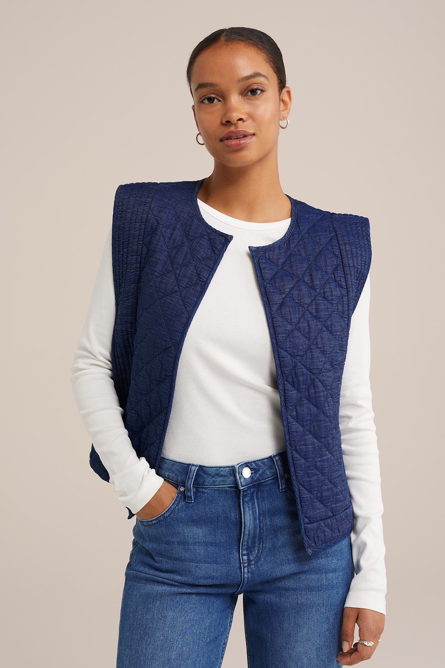 GILET DARK BLUE 1
