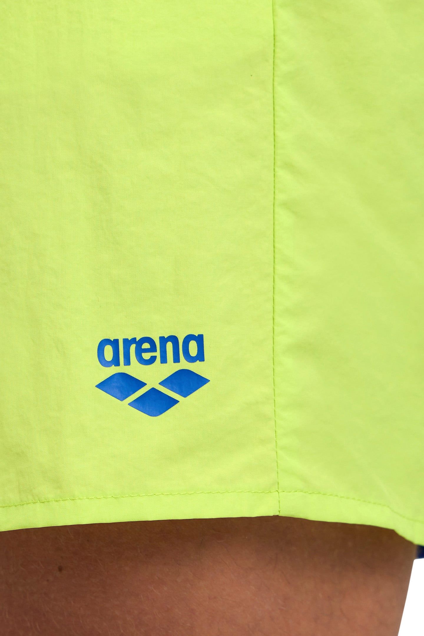 MEN'S ARENA PRO-FILE BEACH BOXER SOFT GREEN-NEON BLUE 4