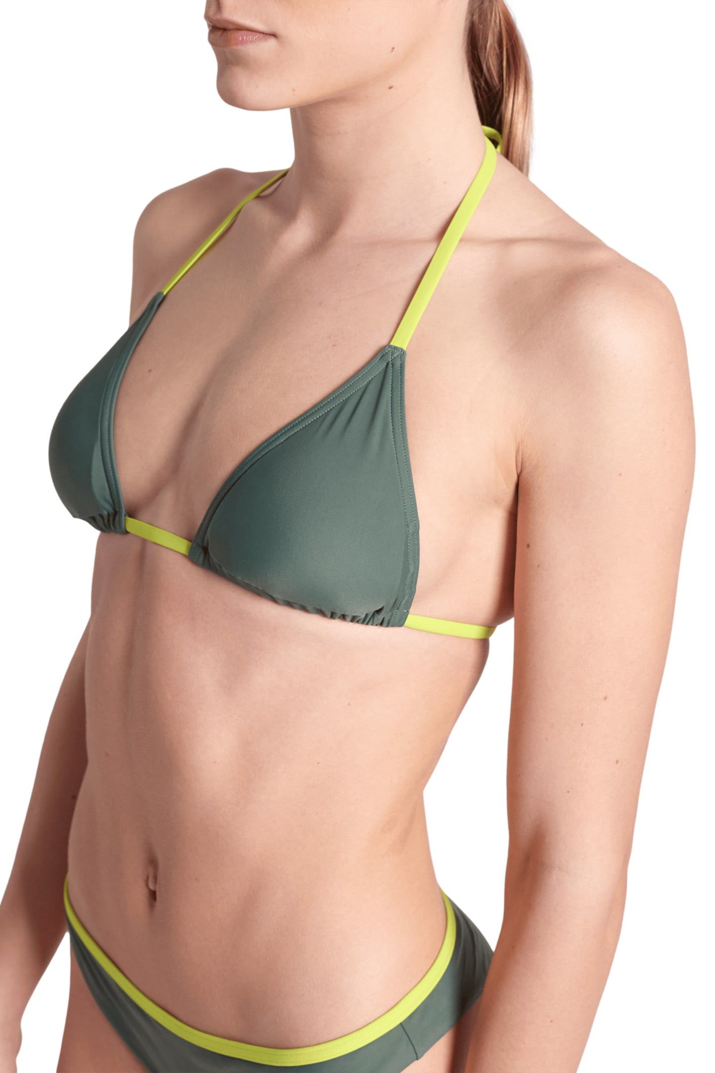 WOMEN'S ARENA PRO_FILE BIKINI BANDEAU SAGE-SOFT GREEN 4