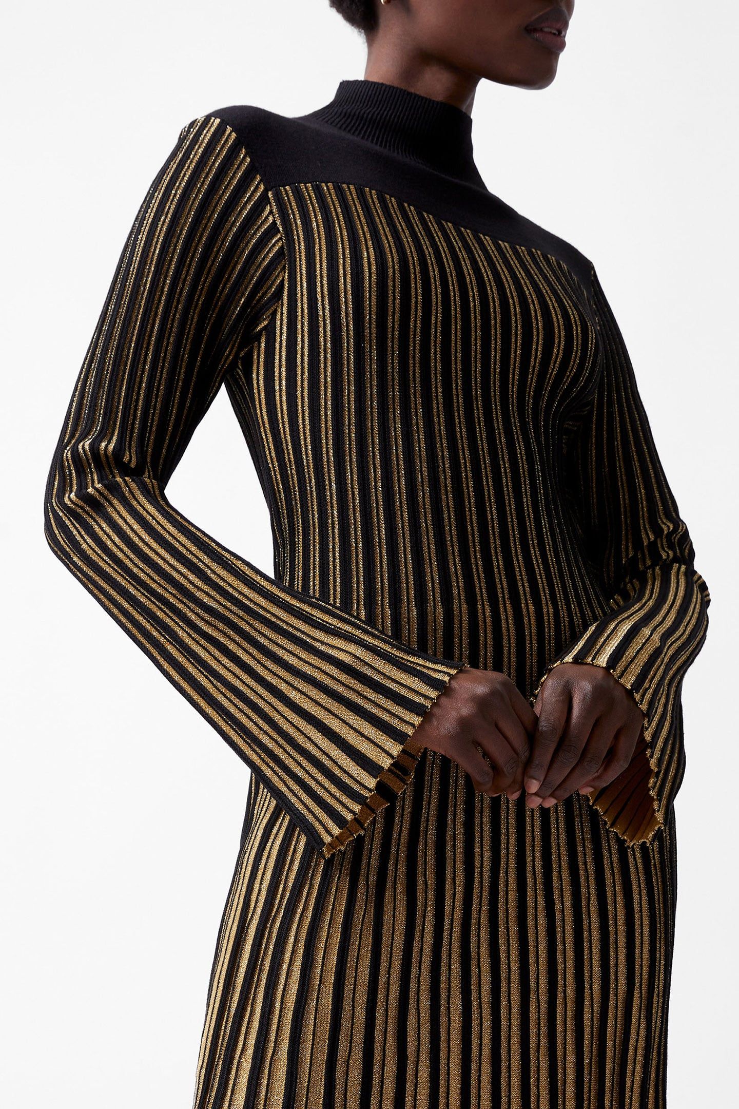 JOURNEE MARI LS DRESS BLACKOUT 4