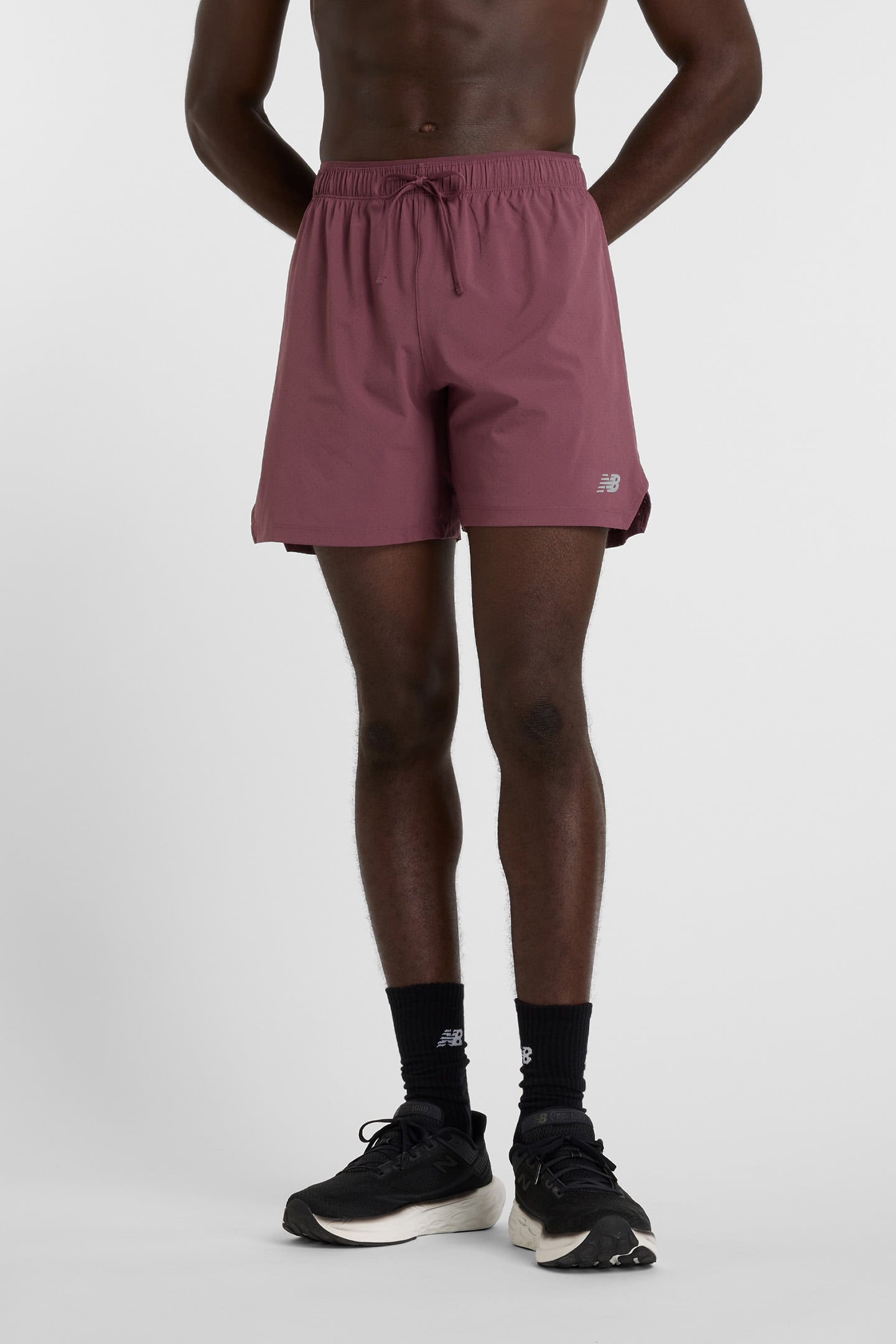 RUNNING SHORTS IN WINE 1