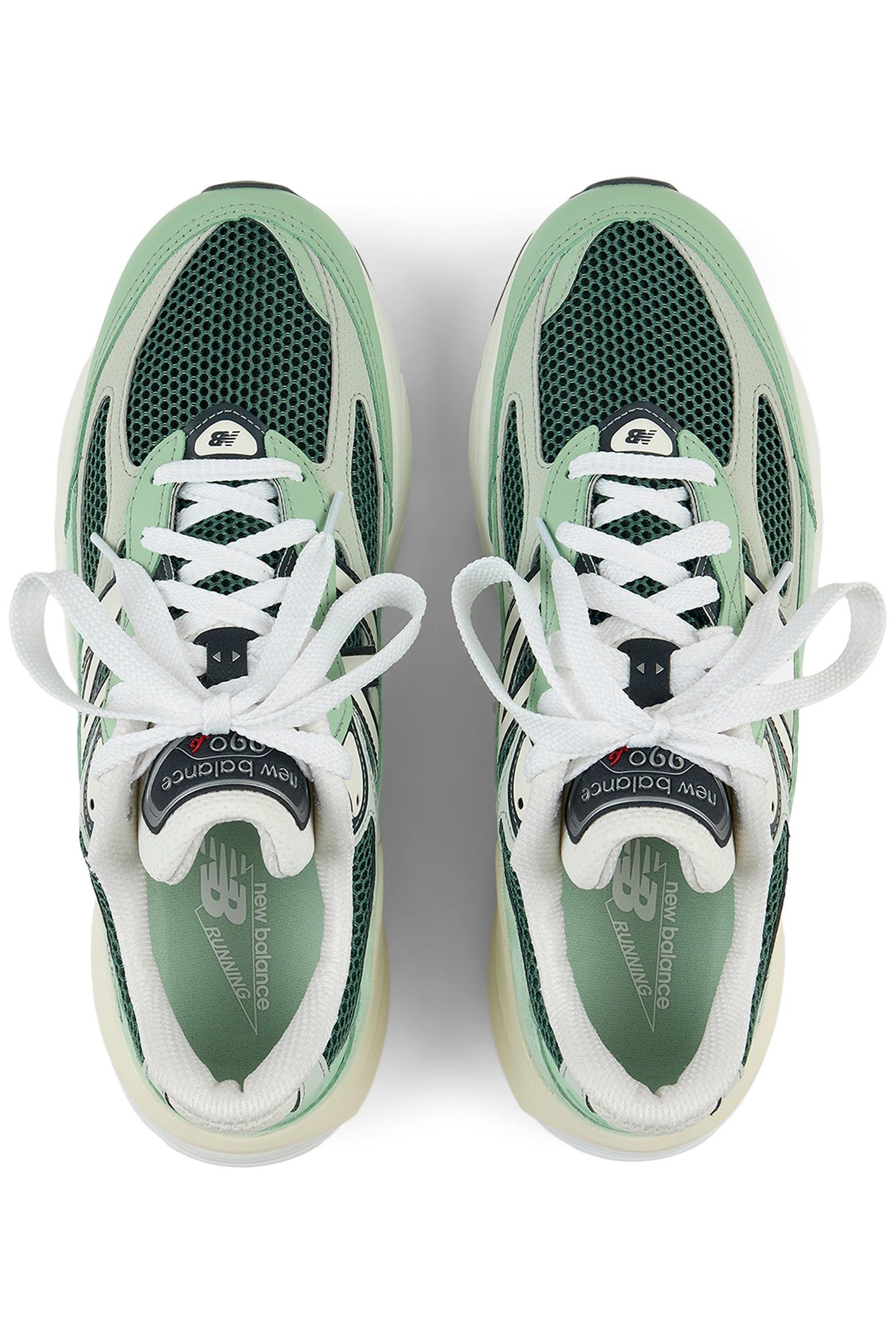 U990AB6 MADE IN USA SNEAKERS IN AVOCADO 3