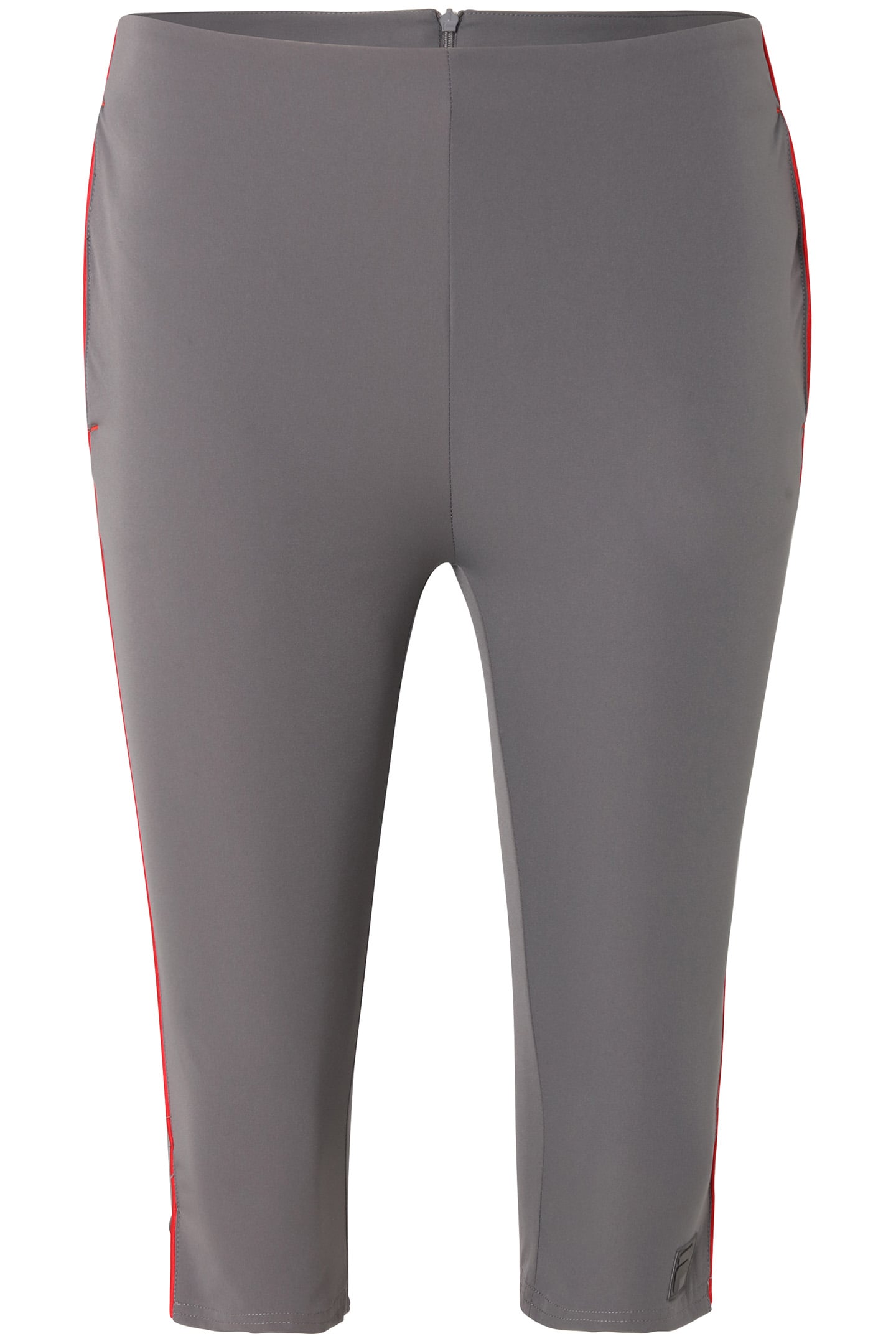 LUKOVA SLIM CAPRI TROUSERS CASTLEROCK 1