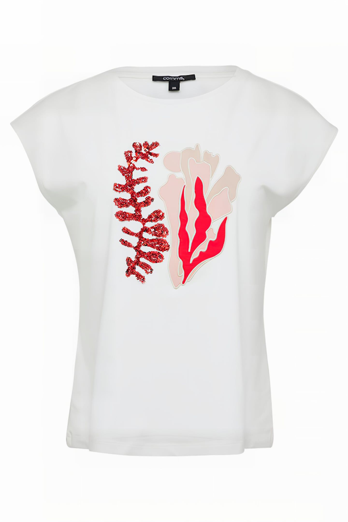 COMMA T-SHIRTS WHITE 4