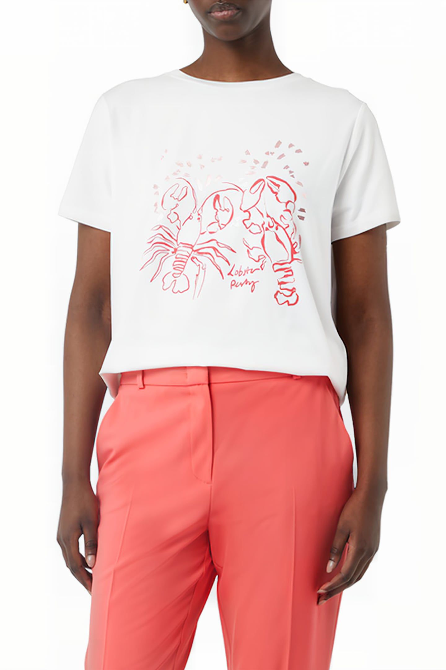 COMMA T-SHIRTS WHITE 1