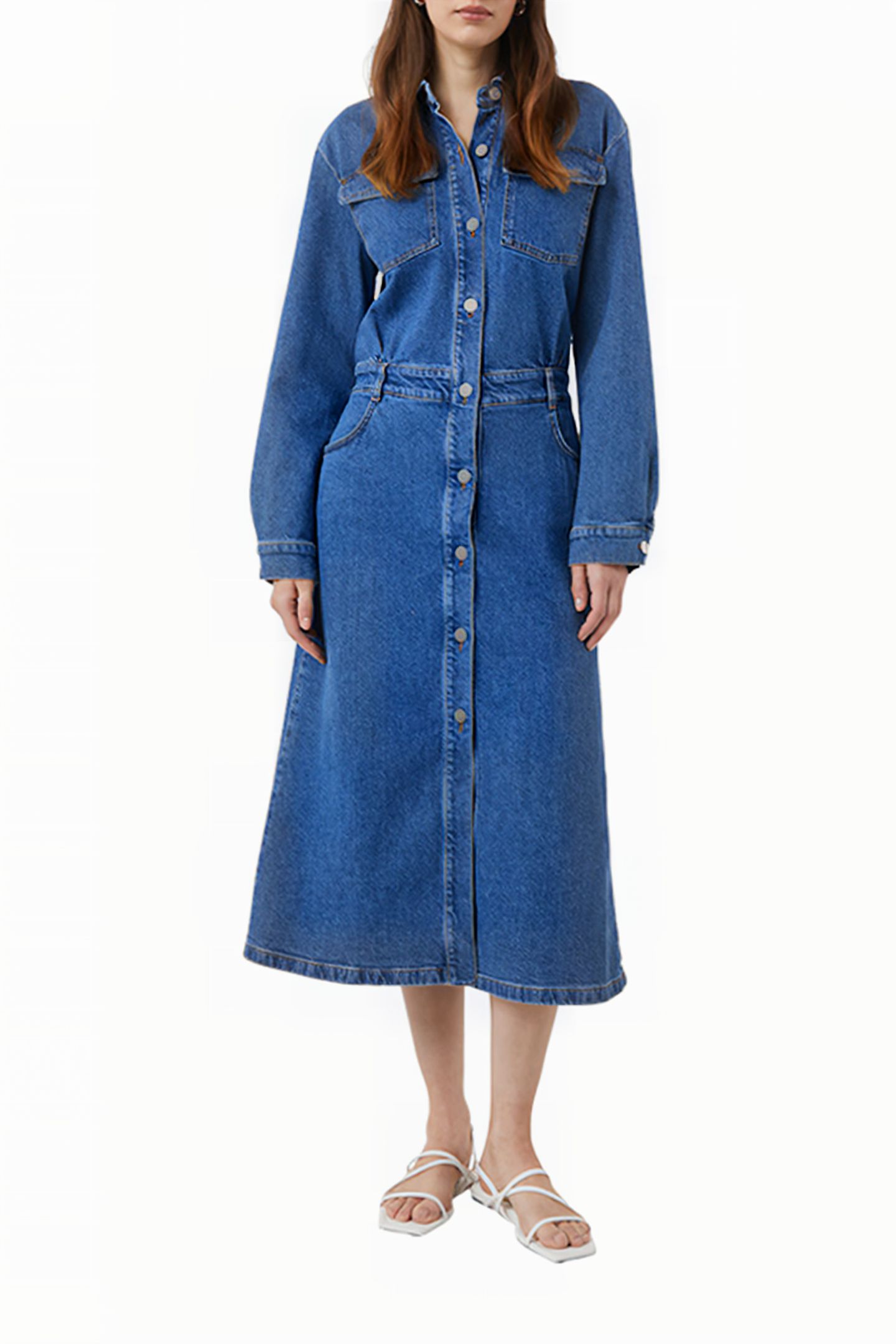 COMMA DRESSES BLUE 1