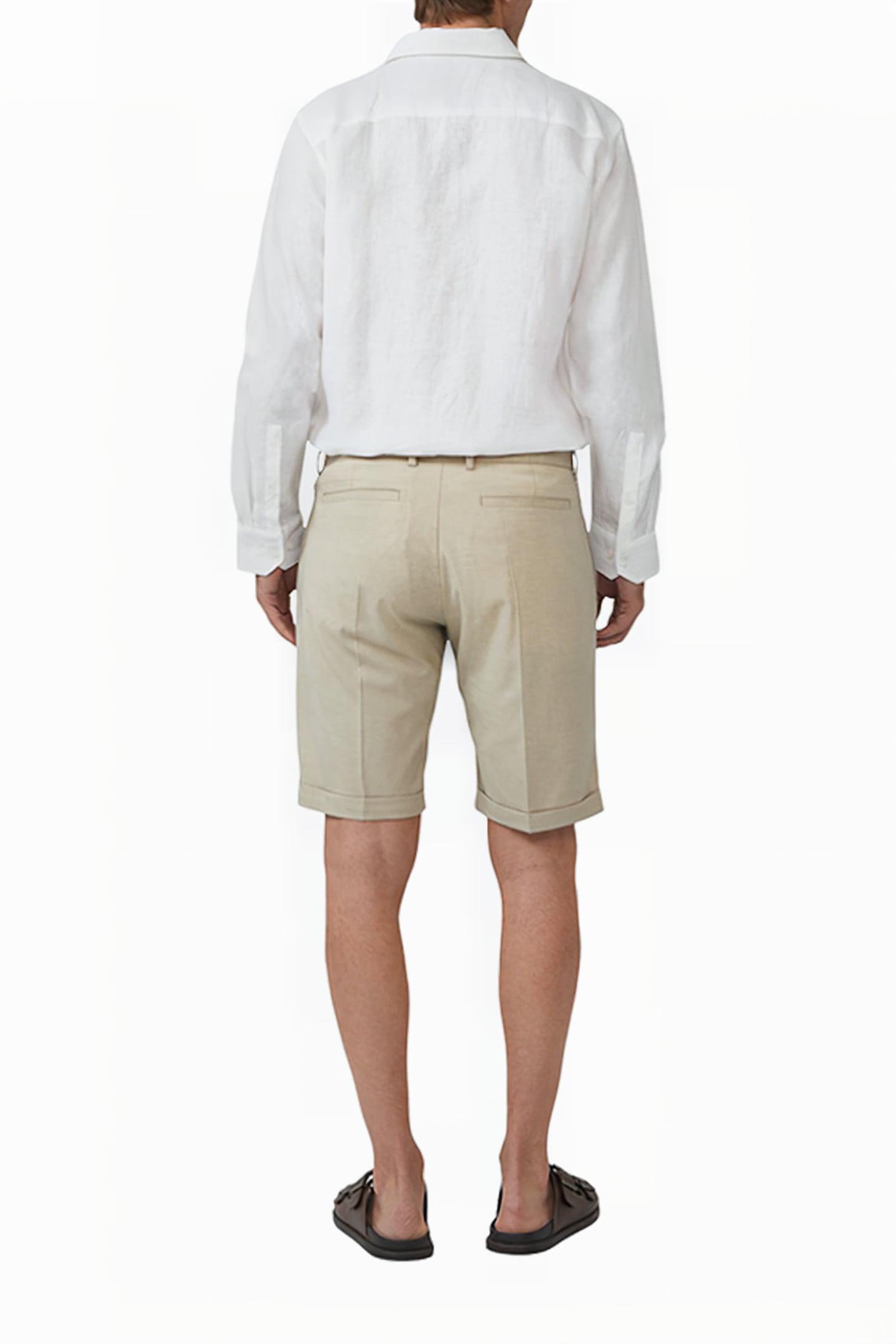 S.OLIVER SHORTS BROWN 3