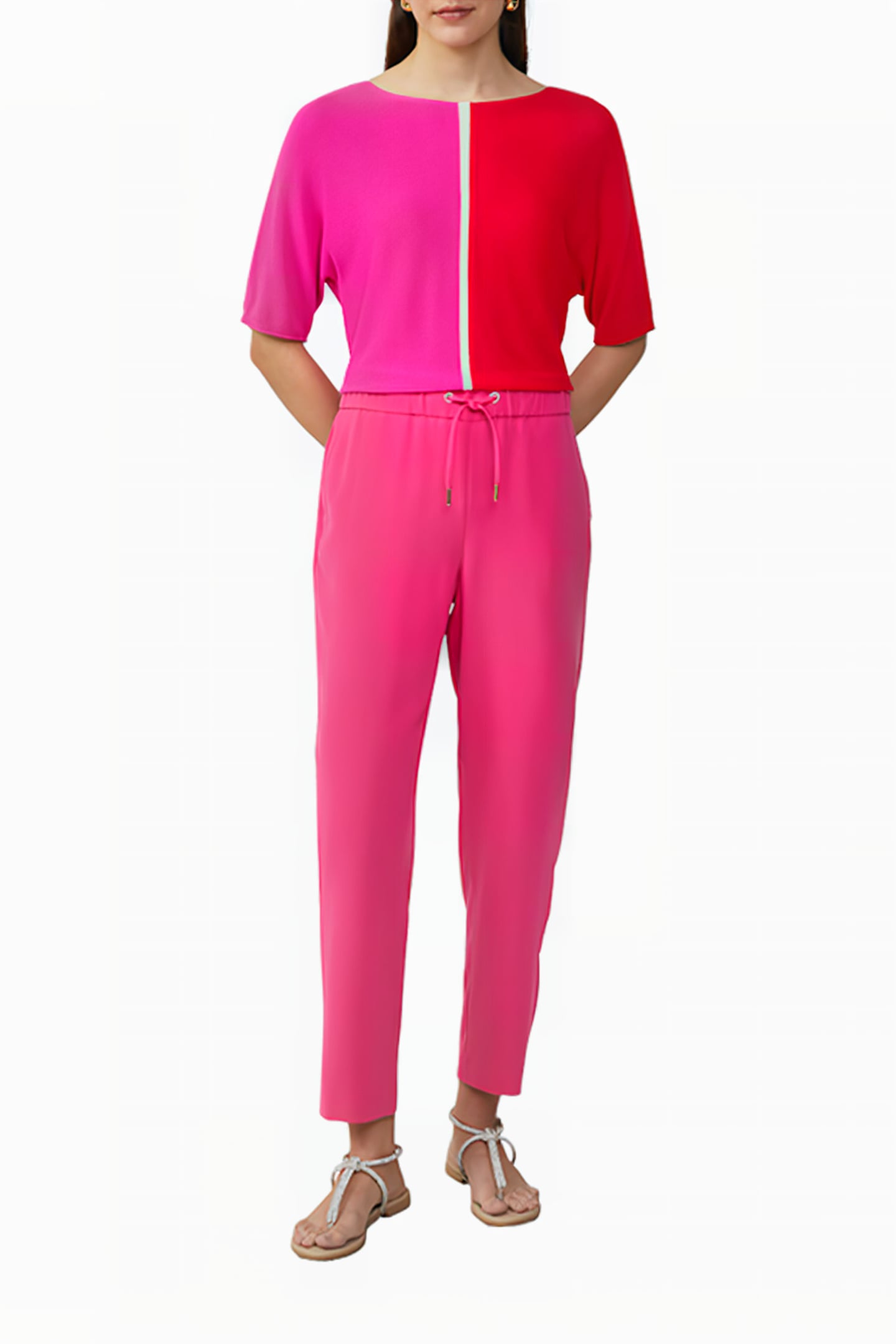 S.OLIVER PANTS PINK 2