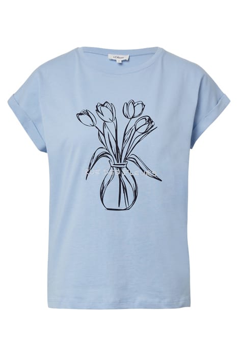 S.OLIVER T-SHIRTS BLUE 4