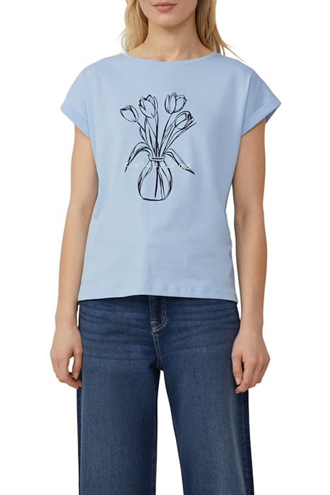 S.OLIVER T-SHIRTS BLUE 1