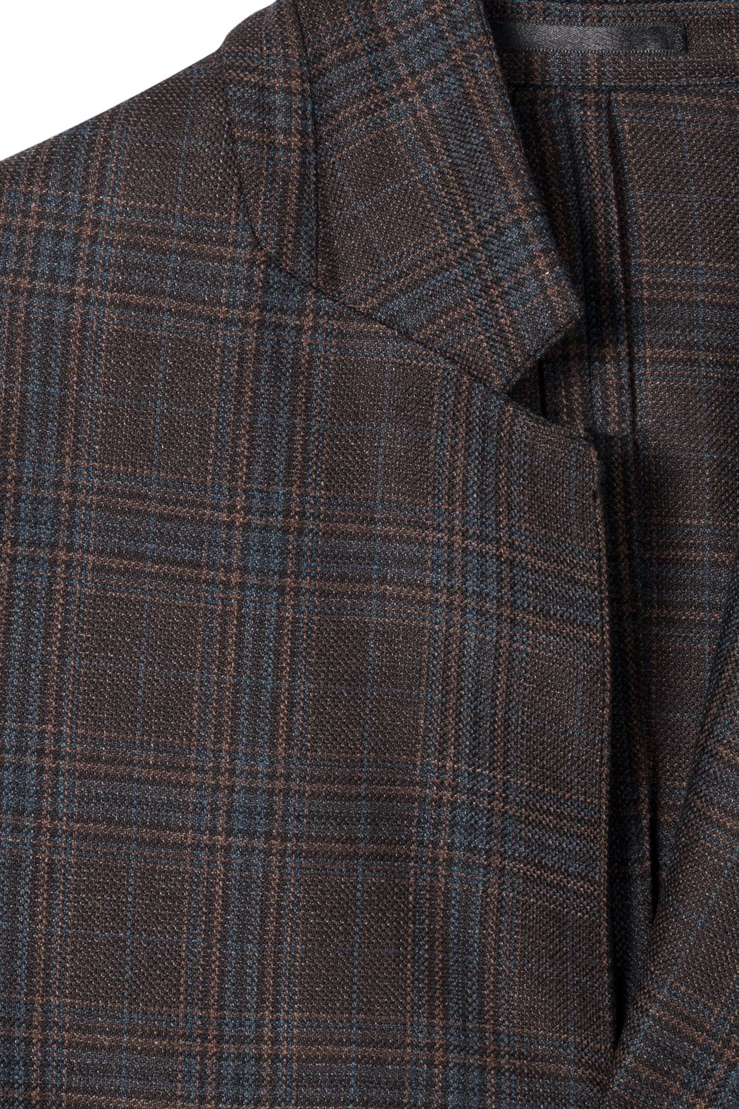 MENS 2 BUTTON PATCH POCKET JACKET BROWN 3