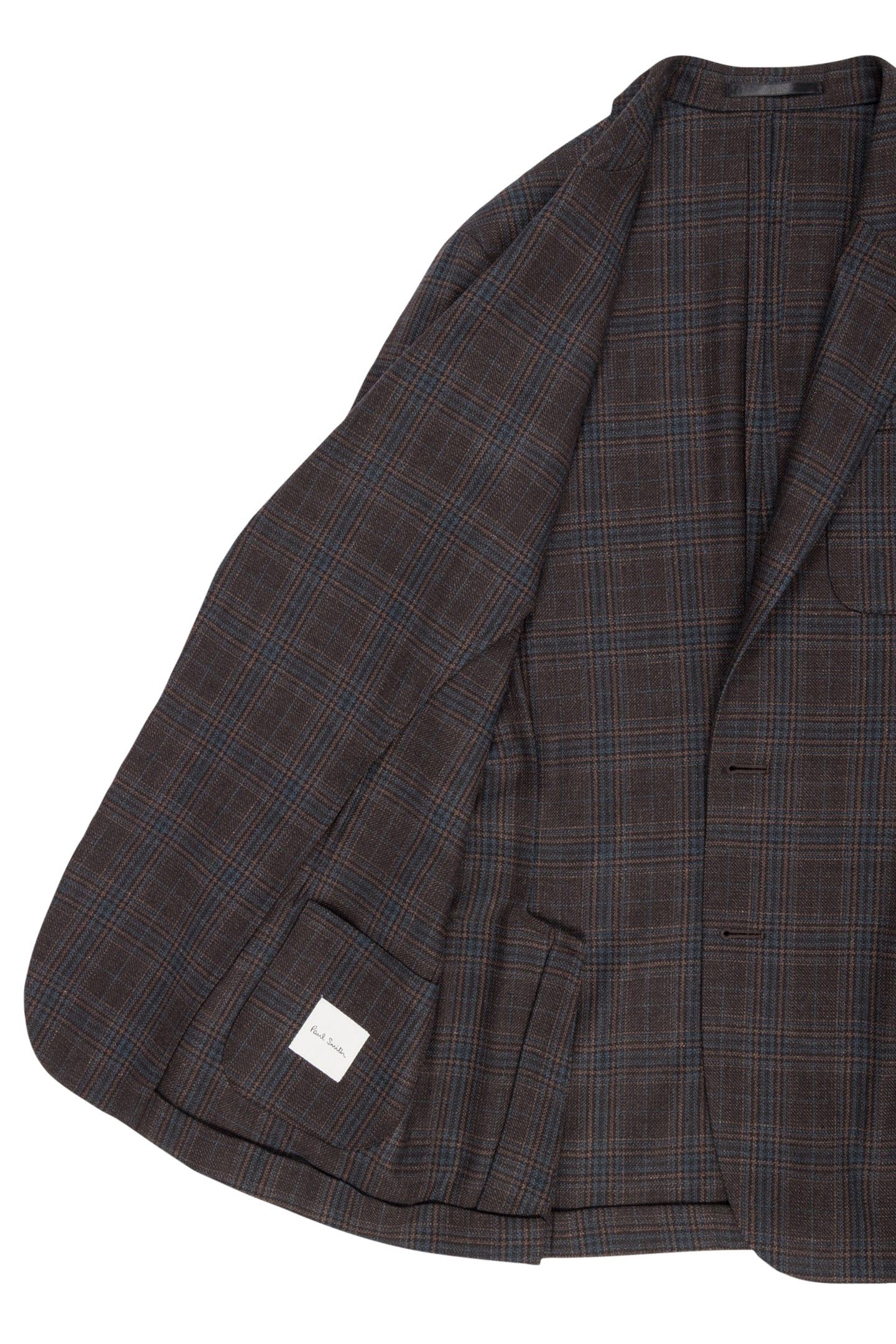MENS 2 BUTTON PATCH POCKET JACKET BROWN 2