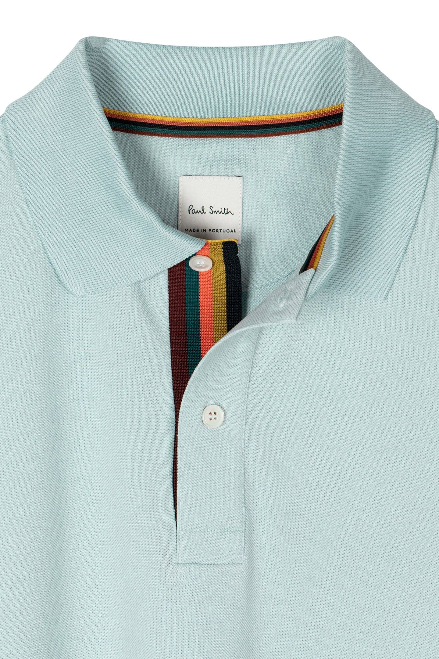 POLO SHIRT STR PLACKET LIGHT BLUE 2