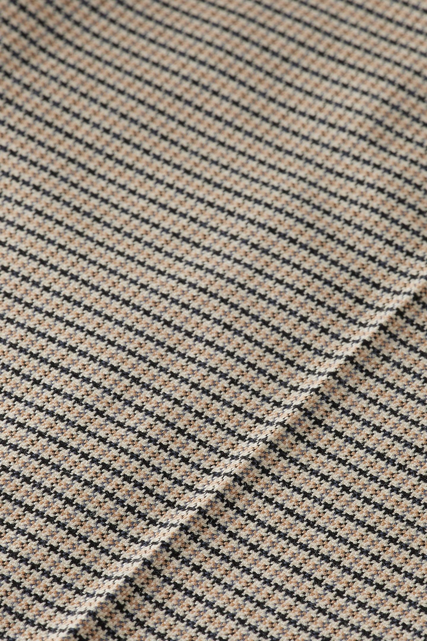 IRVING - CLASSIC YARN-DYED CHINO ANTRA OFFWHITE MINI CHECK 3