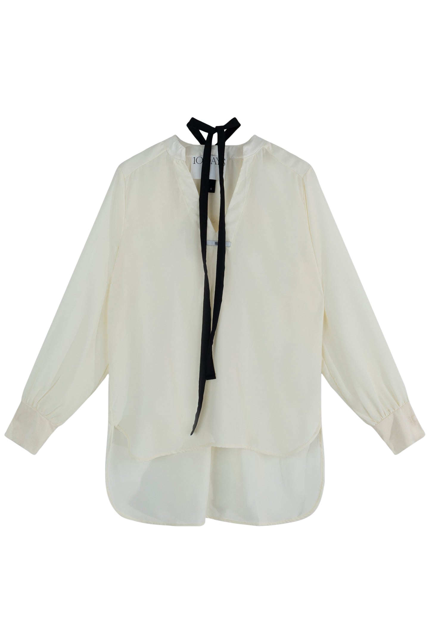 FLOWY BLOUSE CREAM 4