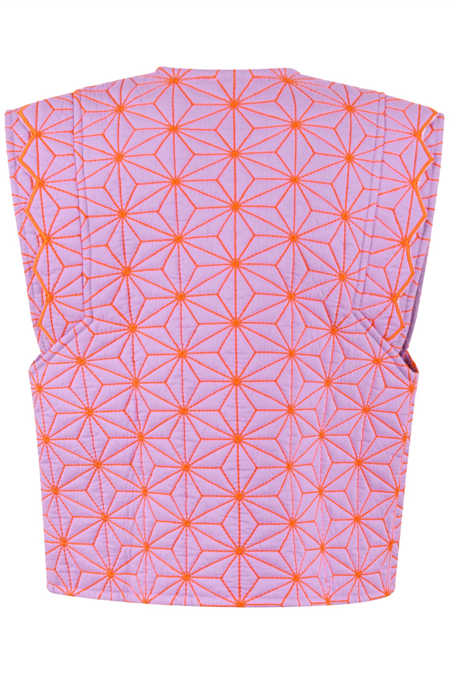 GAA-SBSTITCHED GILET LIGHTPURPLE 5