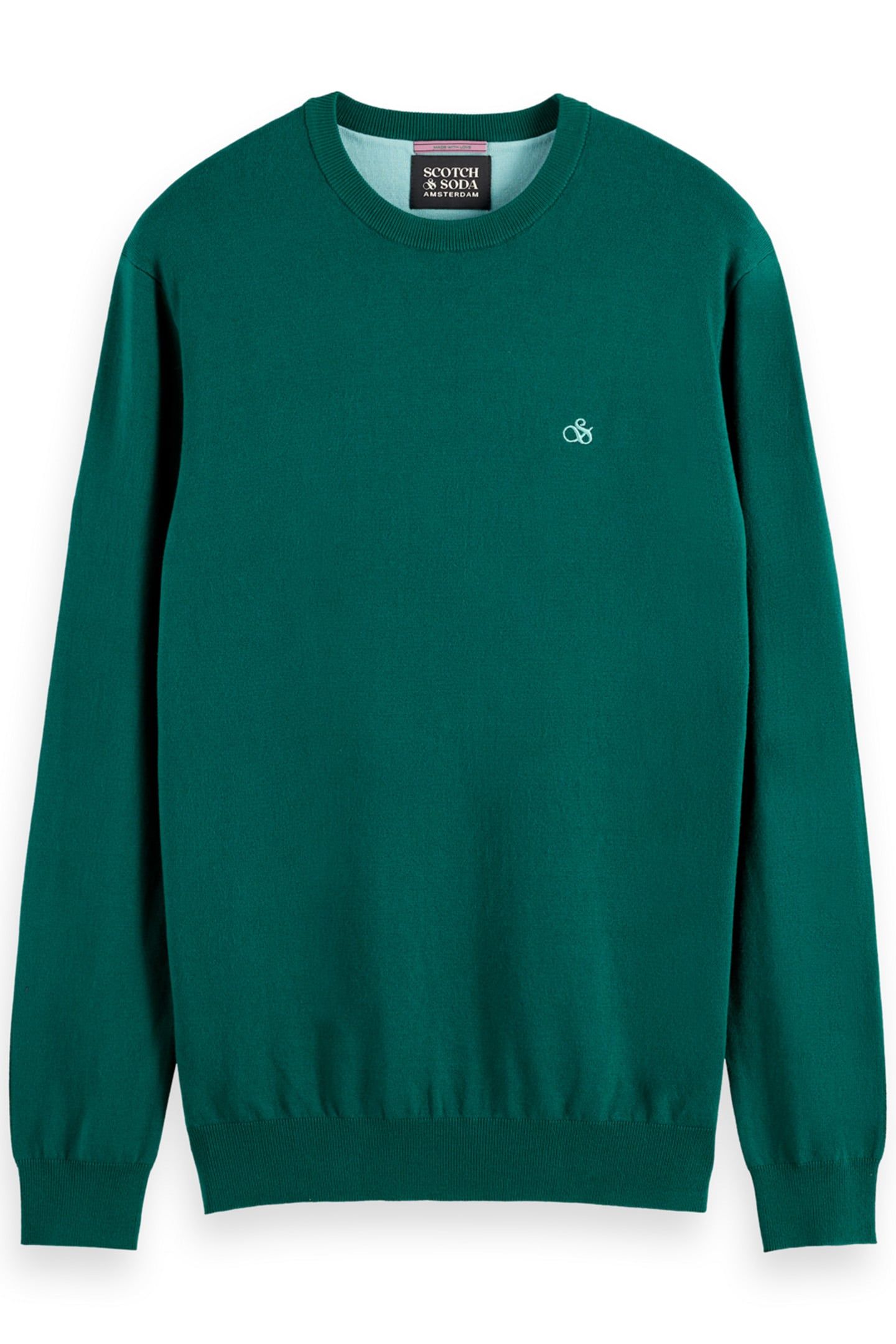 ESSENTIAL VISCOSE SWEATER WINGBACK GREEN 4