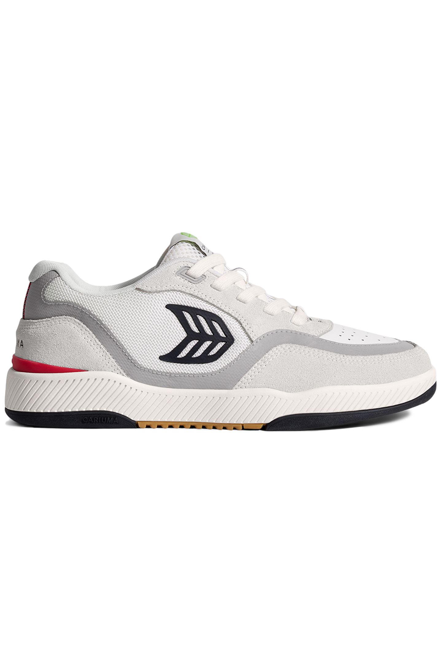 UBA PRO SMOKE WHITE SUEDE OFF-WHITE MESH BLACK LOGO RED SNEA 1