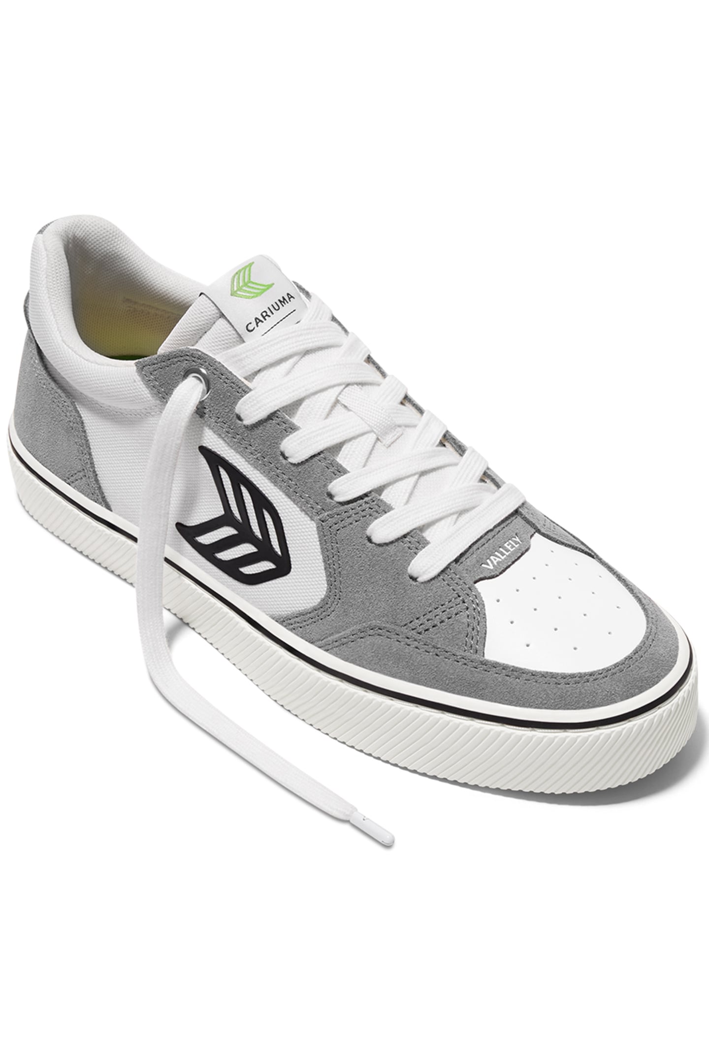 VALLELY PRO OFF-WHITE CORDURA CHARCOAL GREY SUEDE BLACK LOGO 2