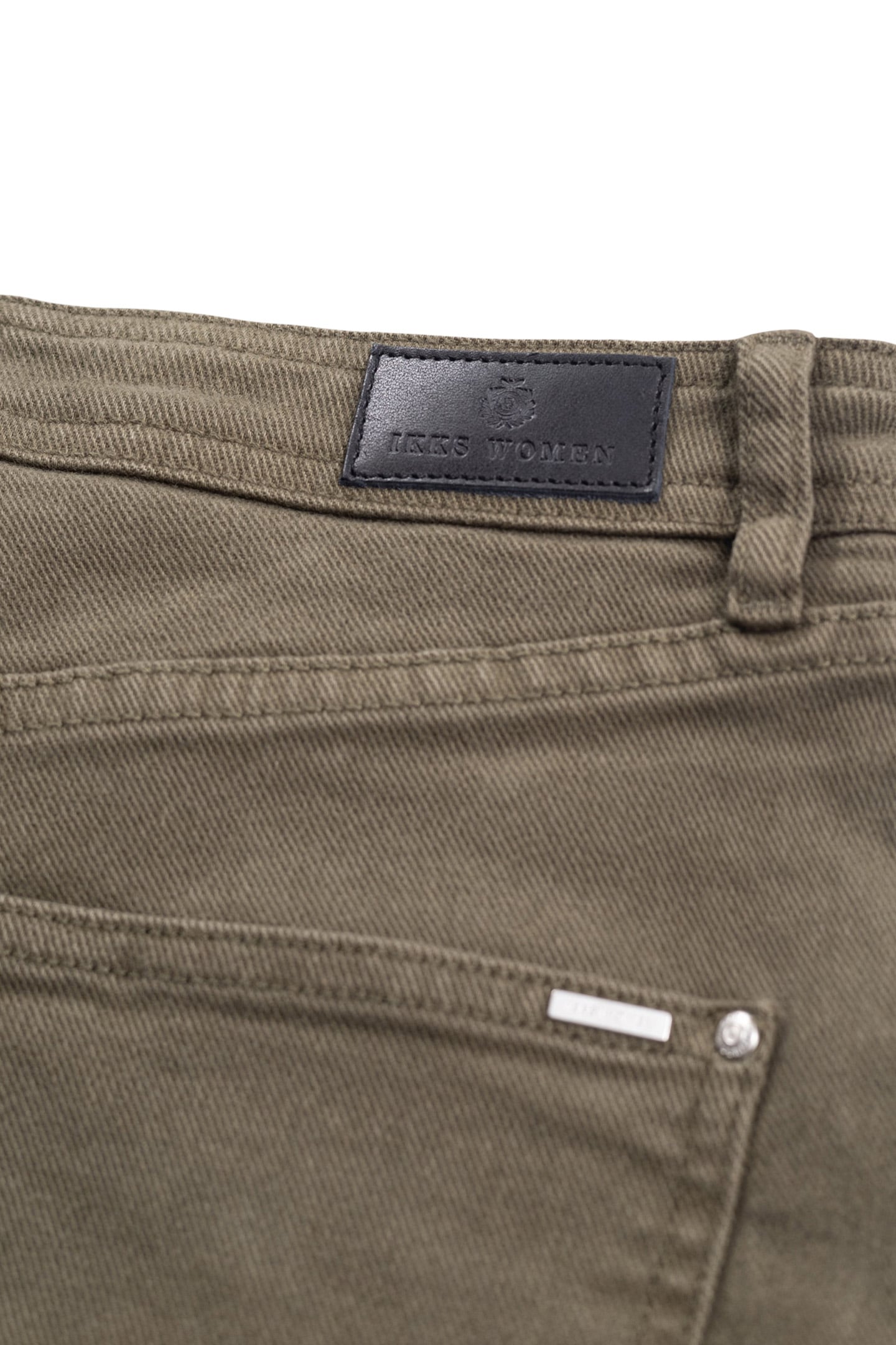 KHAKI ARMY SLOUCHY JEANS 6