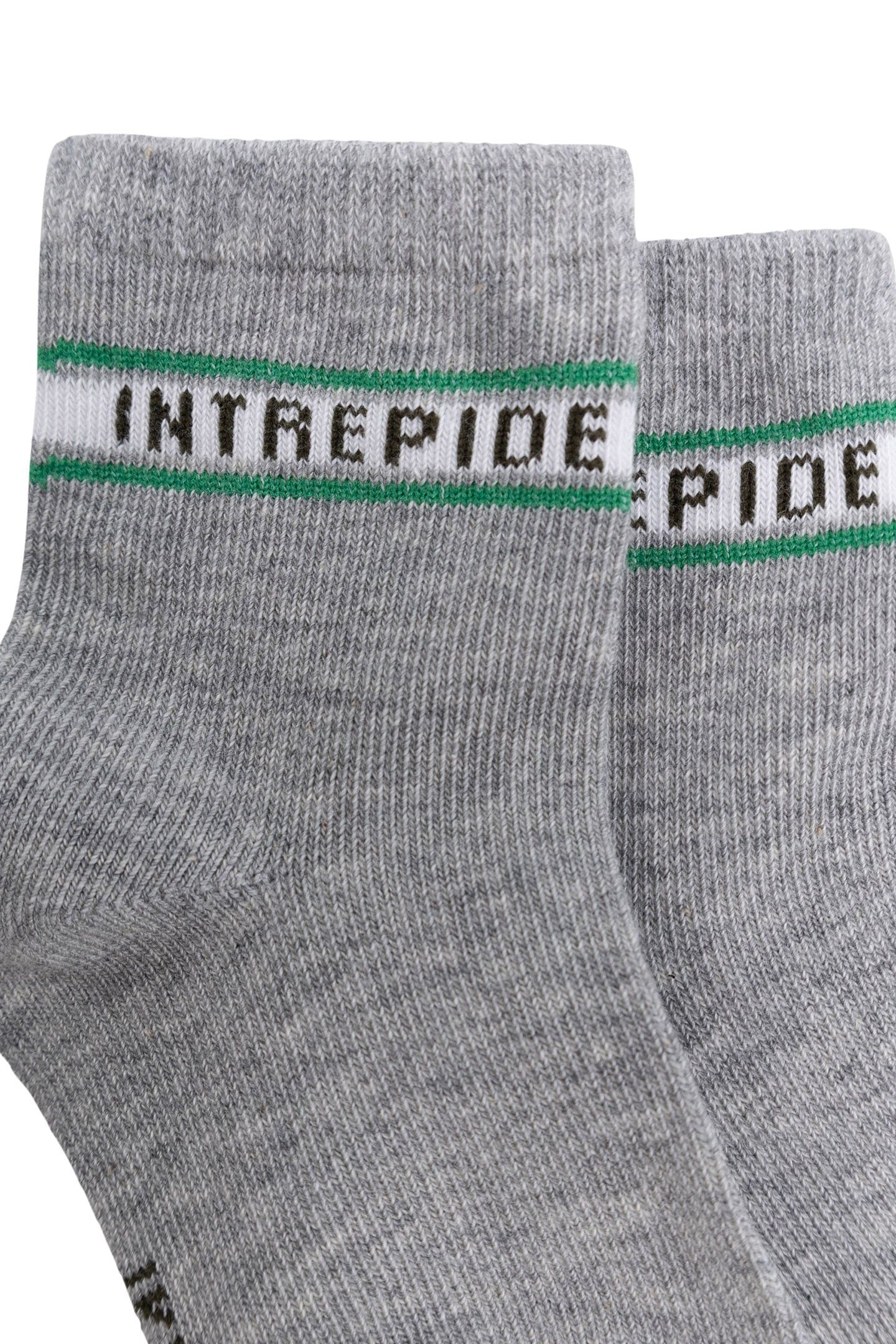 BABY BOY KHAKI AND GREY SOCKS 4