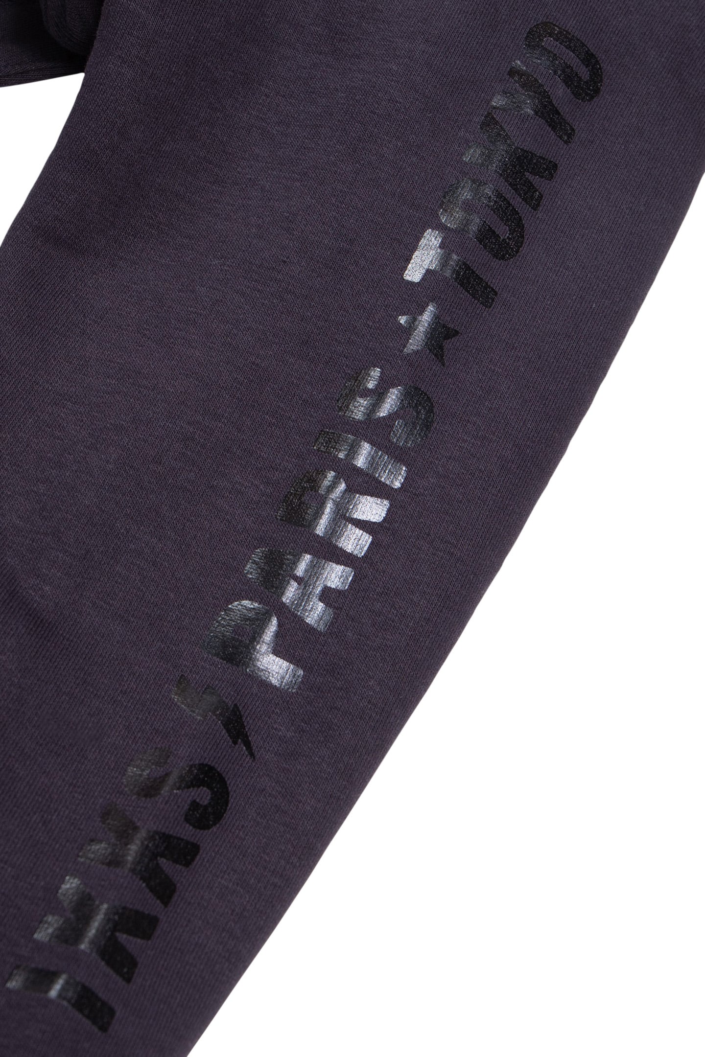 GIRL'S NAVY ORGANIC COTTON BLACK CUT-OUT SWEATSHIRT DRESS 5