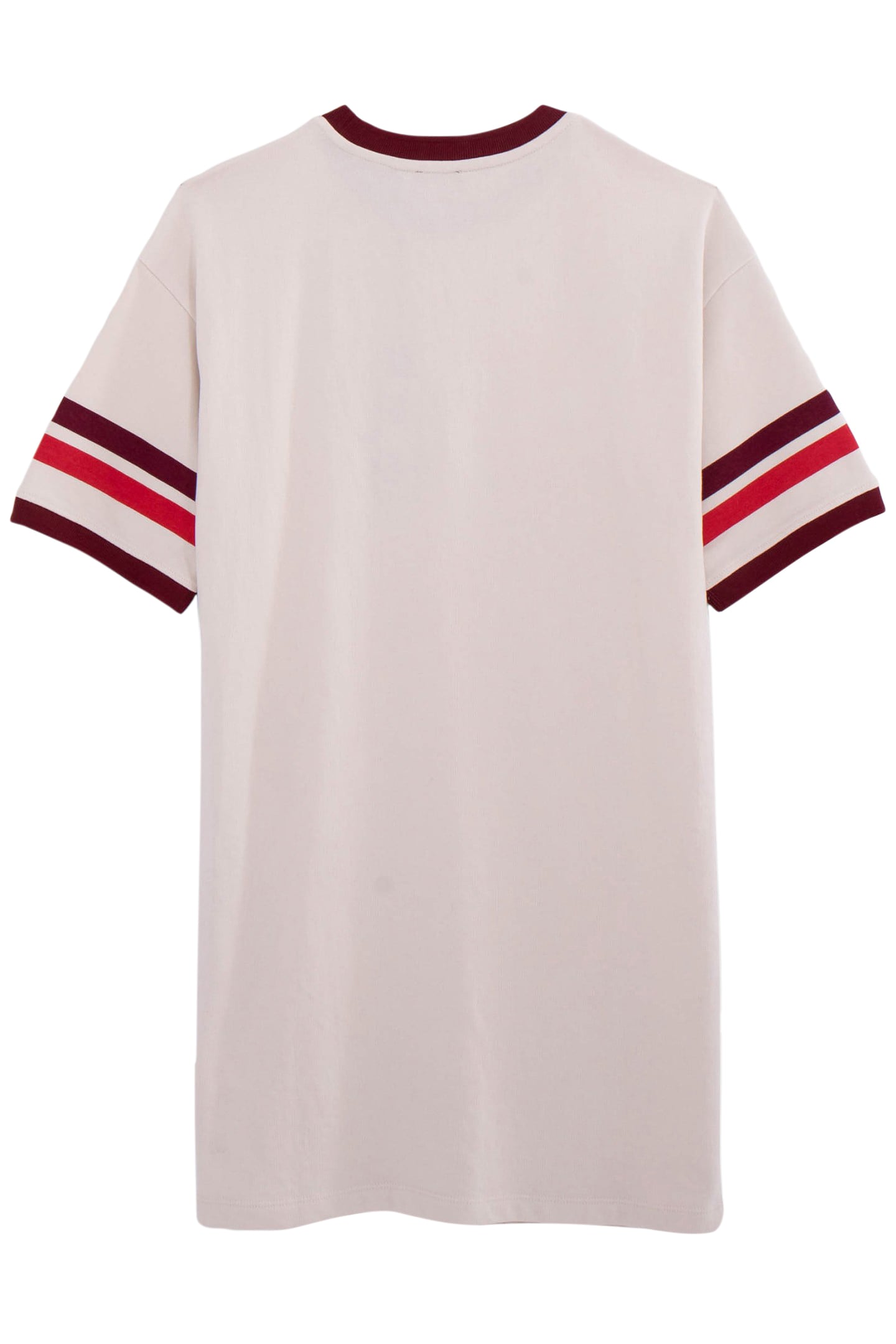 BEIGE COLLEGE GIRL T-SHIRT DRESS 2