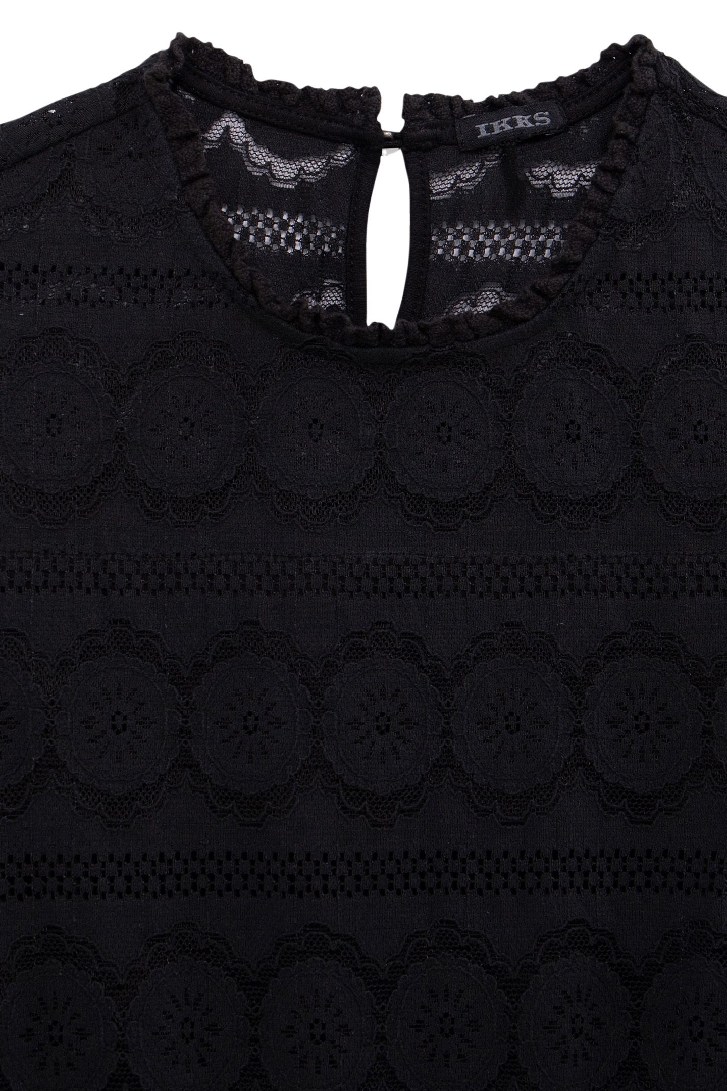 GIRL'S ALL-LACE BLACK DRESS 3