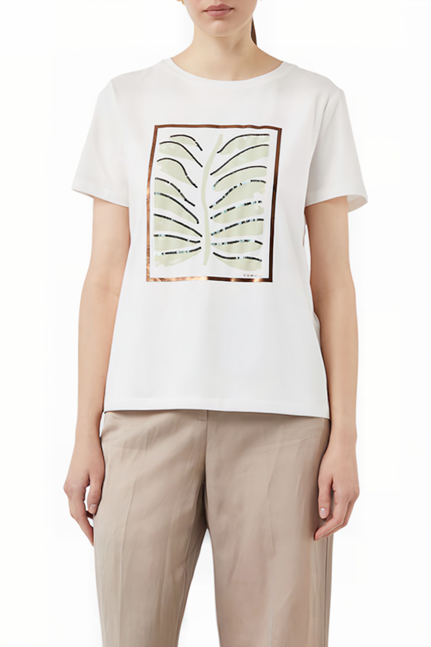 COMMA T-SHIRTS WHITE 1