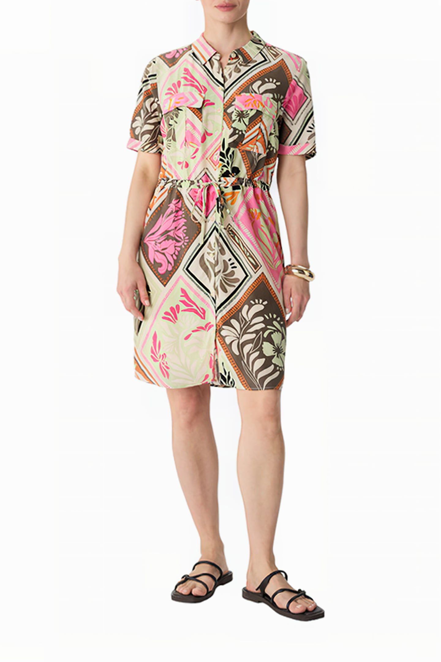 COMMA DRESSES LILAC/PINK 1