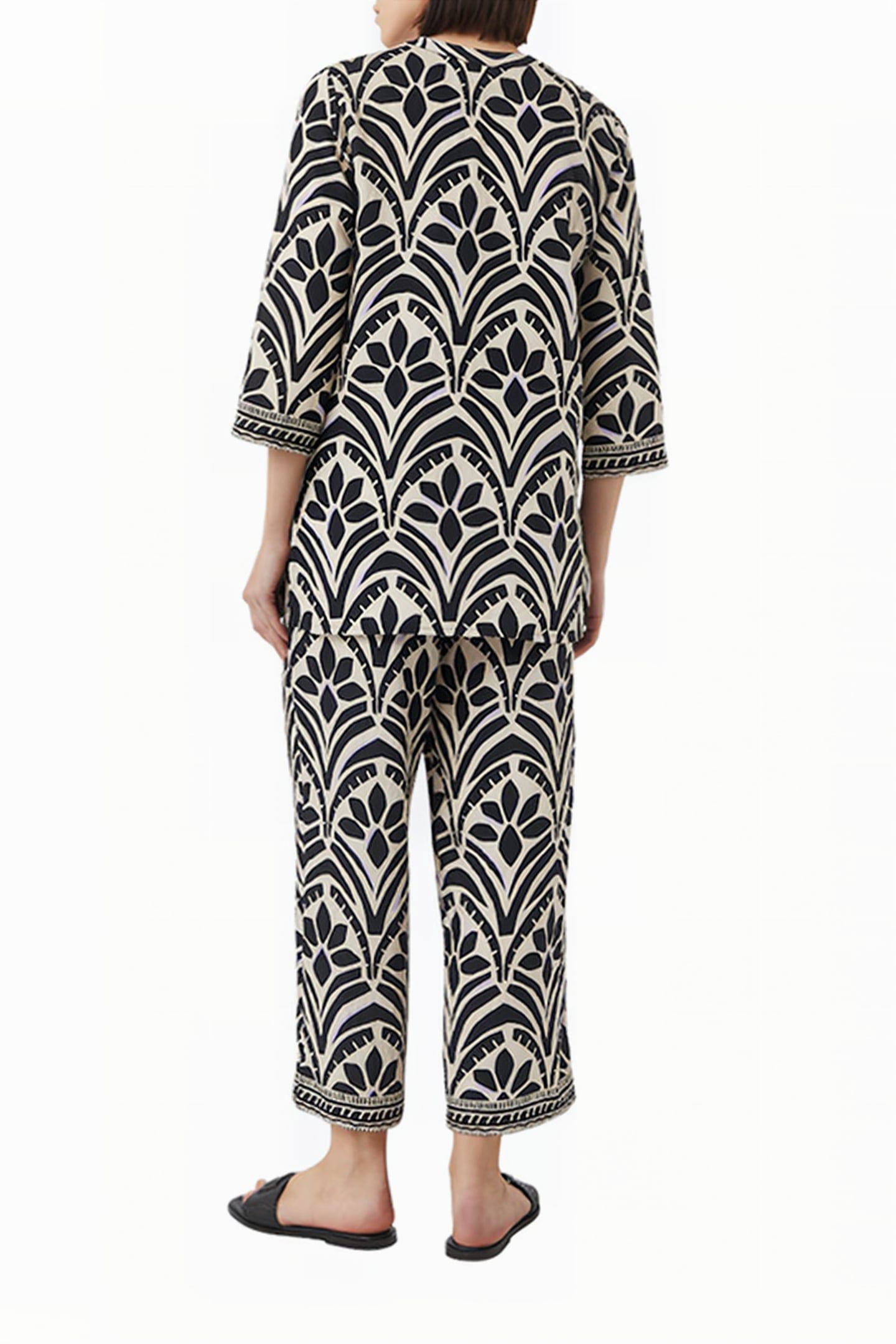 COMMA BLOUSES BLACK 3