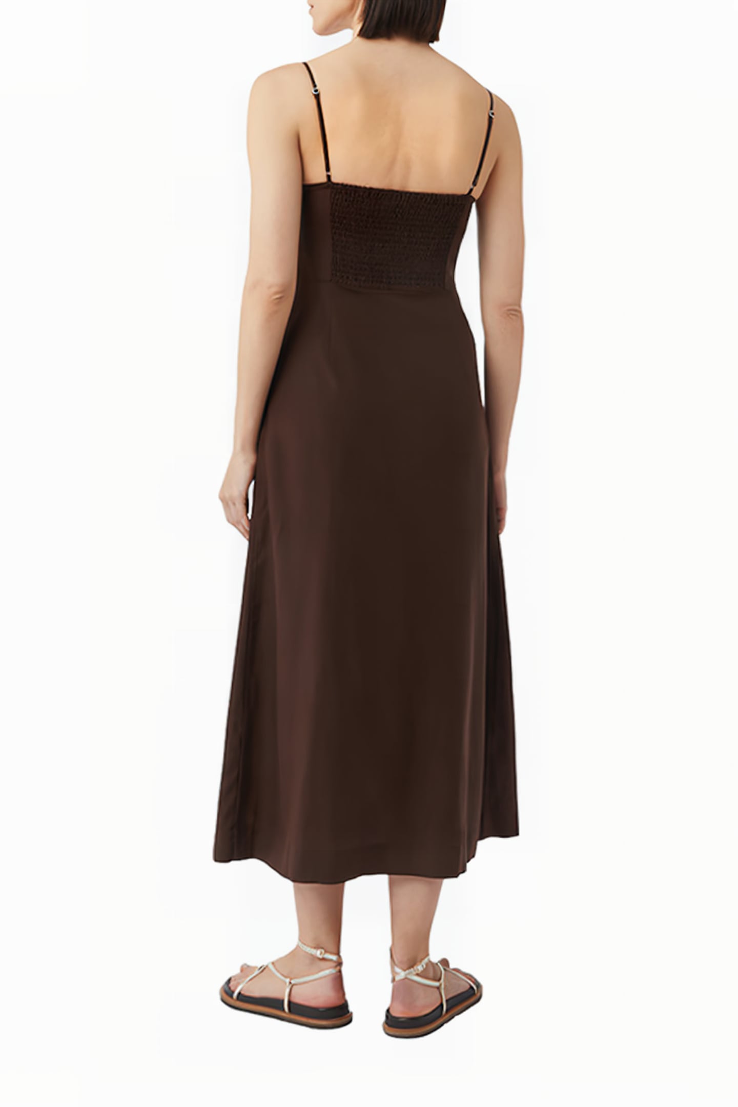 COMMA DRESSES BROWN 2