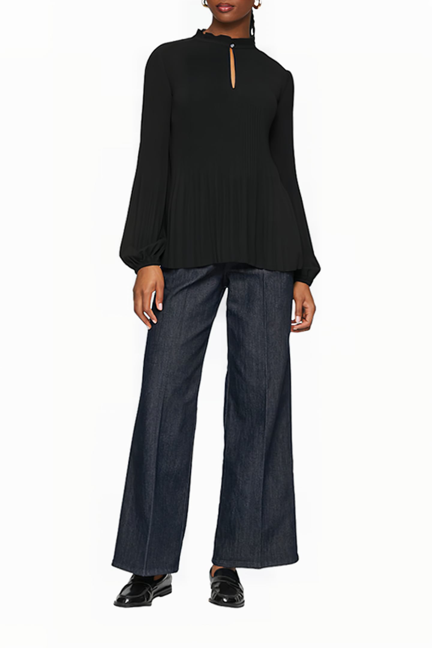 S.OLIVER BLOUSES BLACK 2