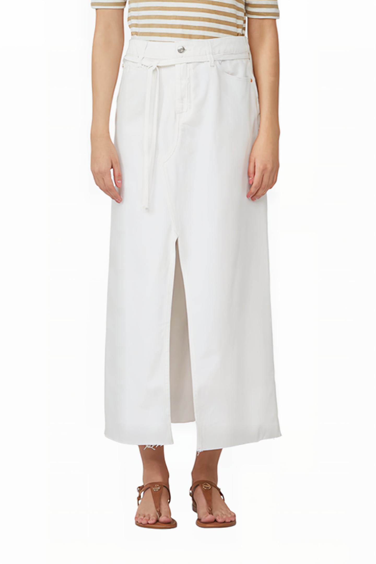 S.OLIVER SKIRTS WHITE-DENIM 1