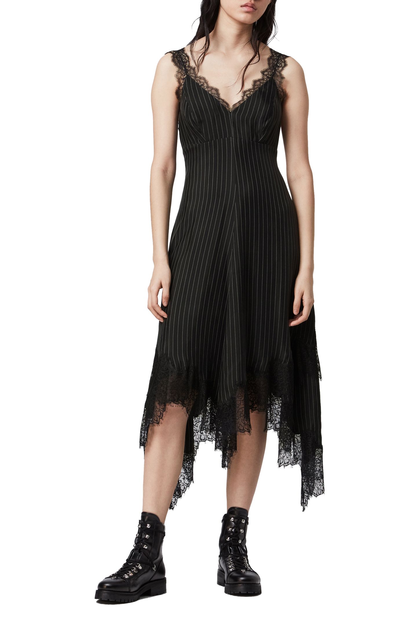 SKYLAR LACE DRESS BLACK 4