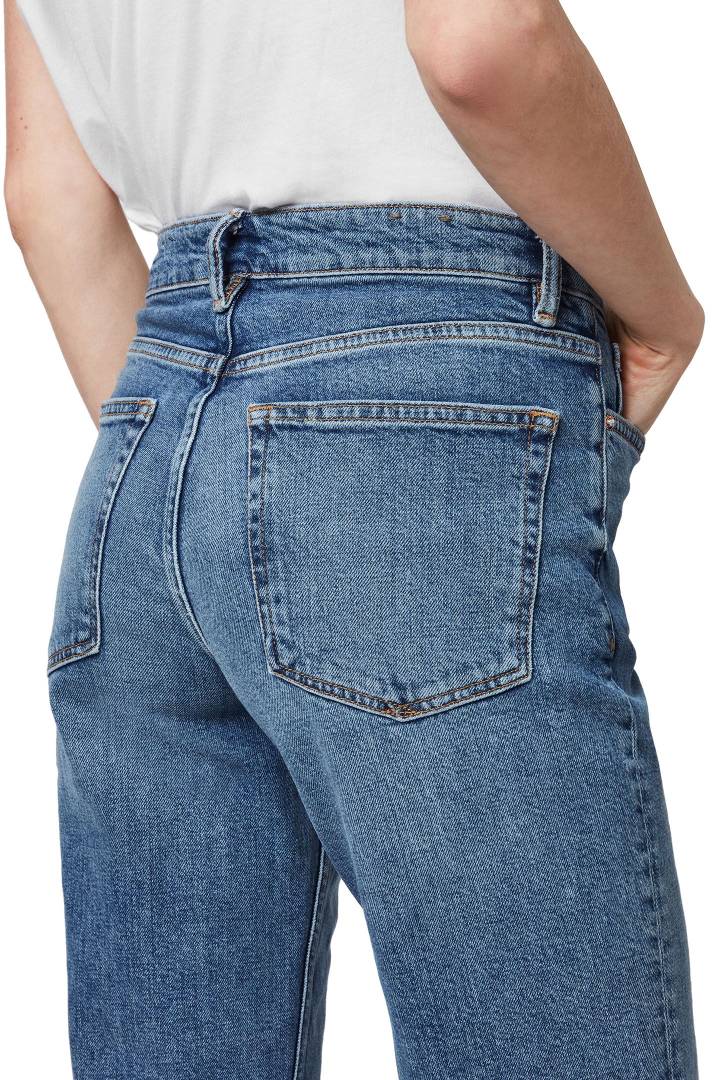 HARPER JEAN MID INDIGO BLUE 5