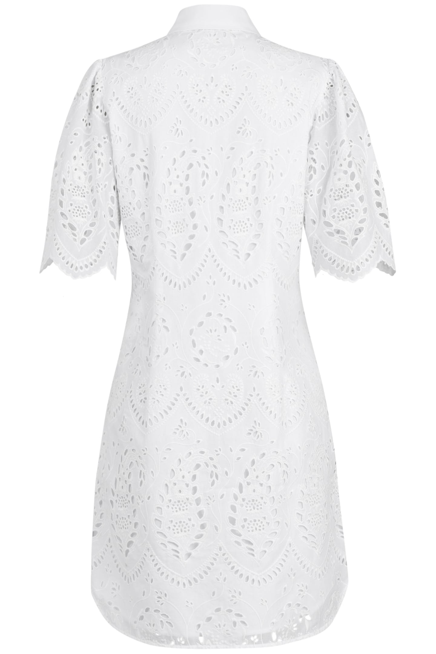 CECEE DRESS CHALK WHITE 2