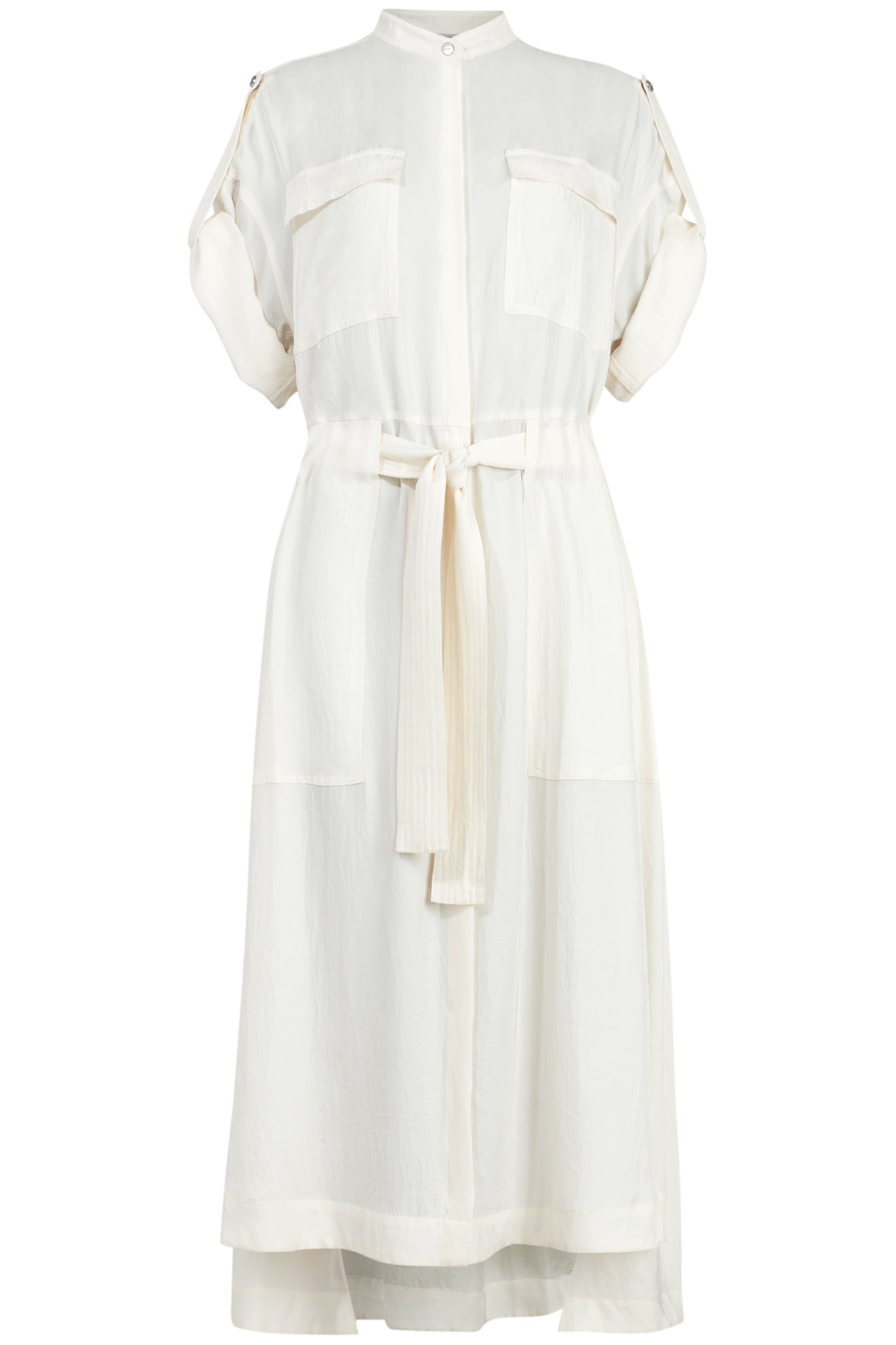 LUCIANA DRESS ECRU WHITE 2
