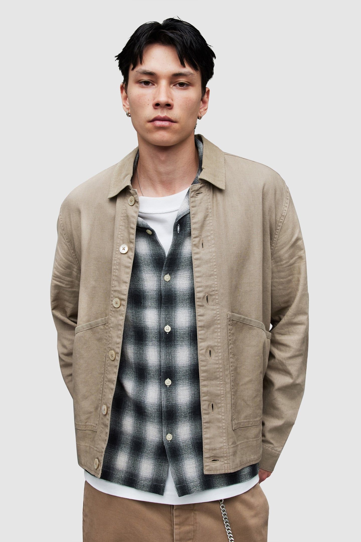 BRUC JACKET DUSTY TAUPE 1