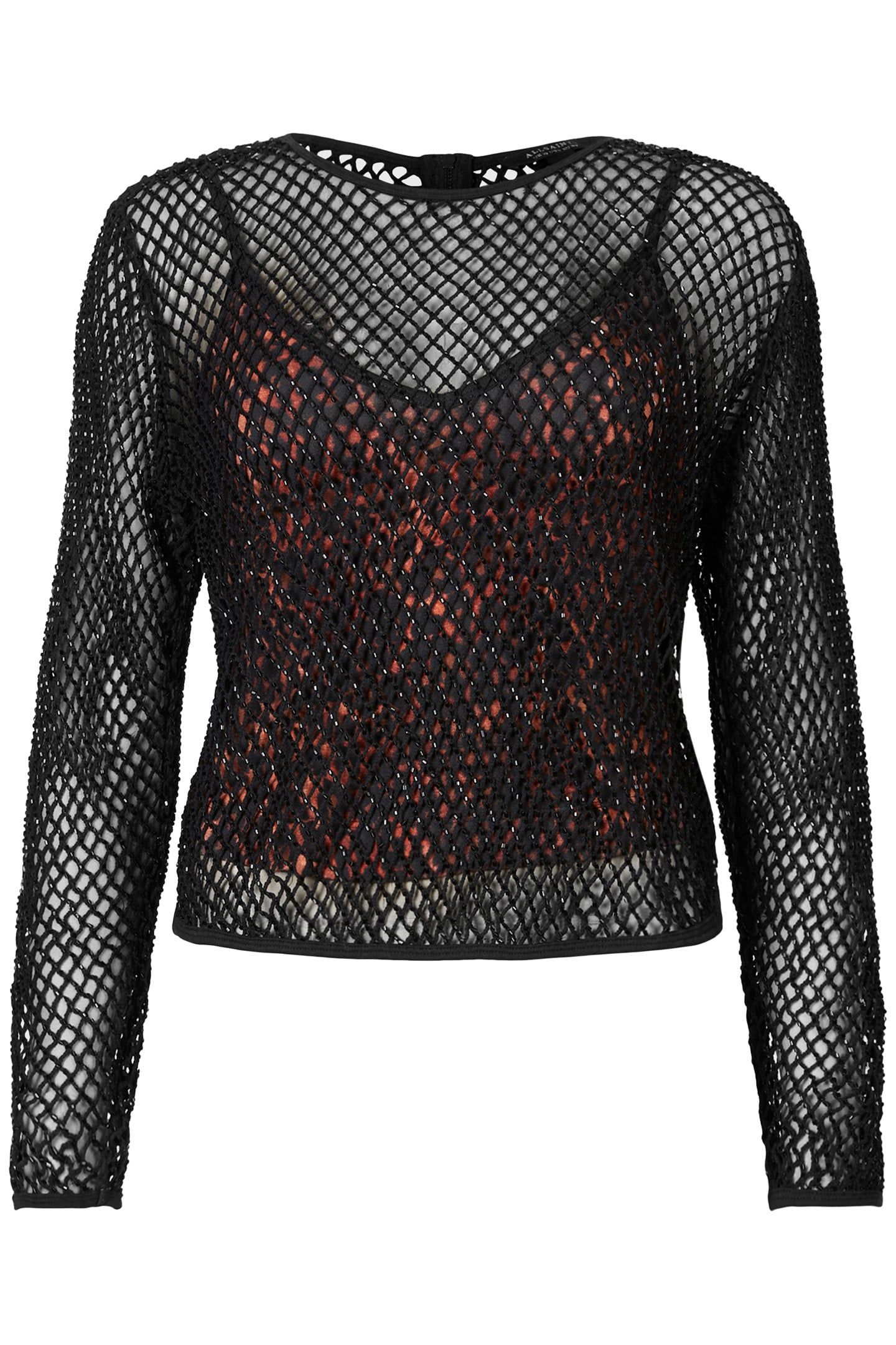 ROSALIE ANITA TOP BLACK/BROWN 4
