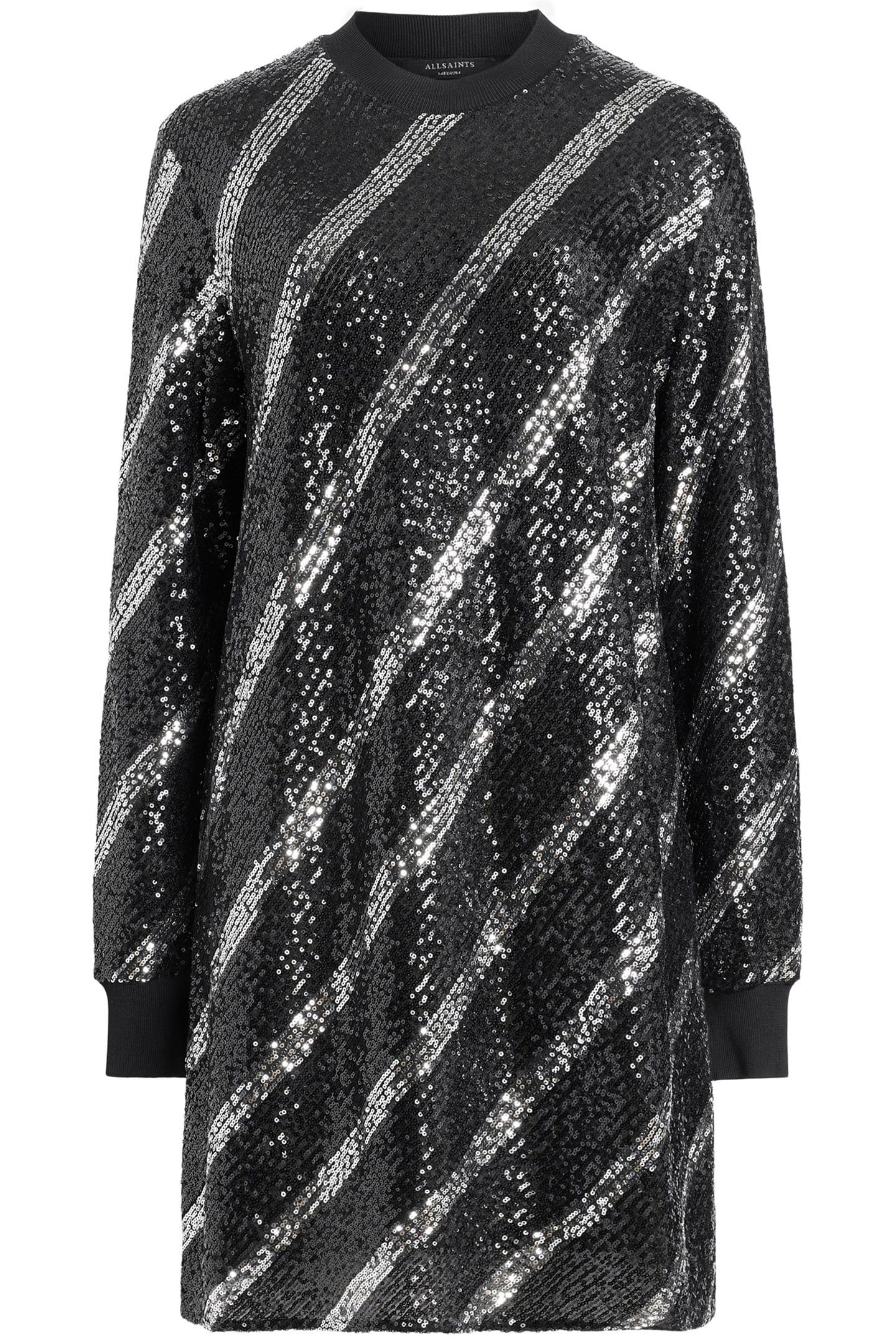 JUELA BOWI DRESS BLACK/SILVER 4