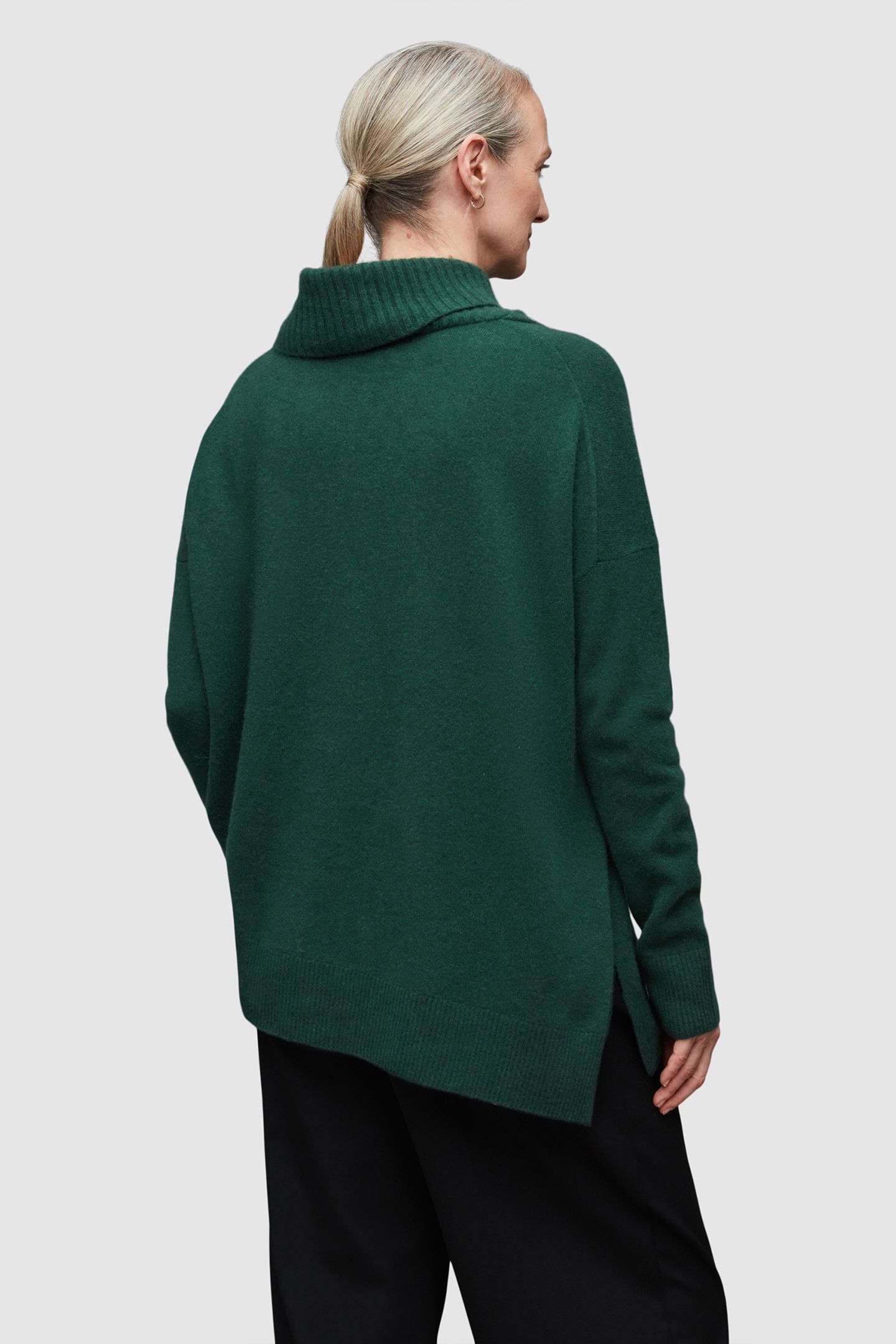 WHITBY CASH JUMPER BOTTLE GREEN 2