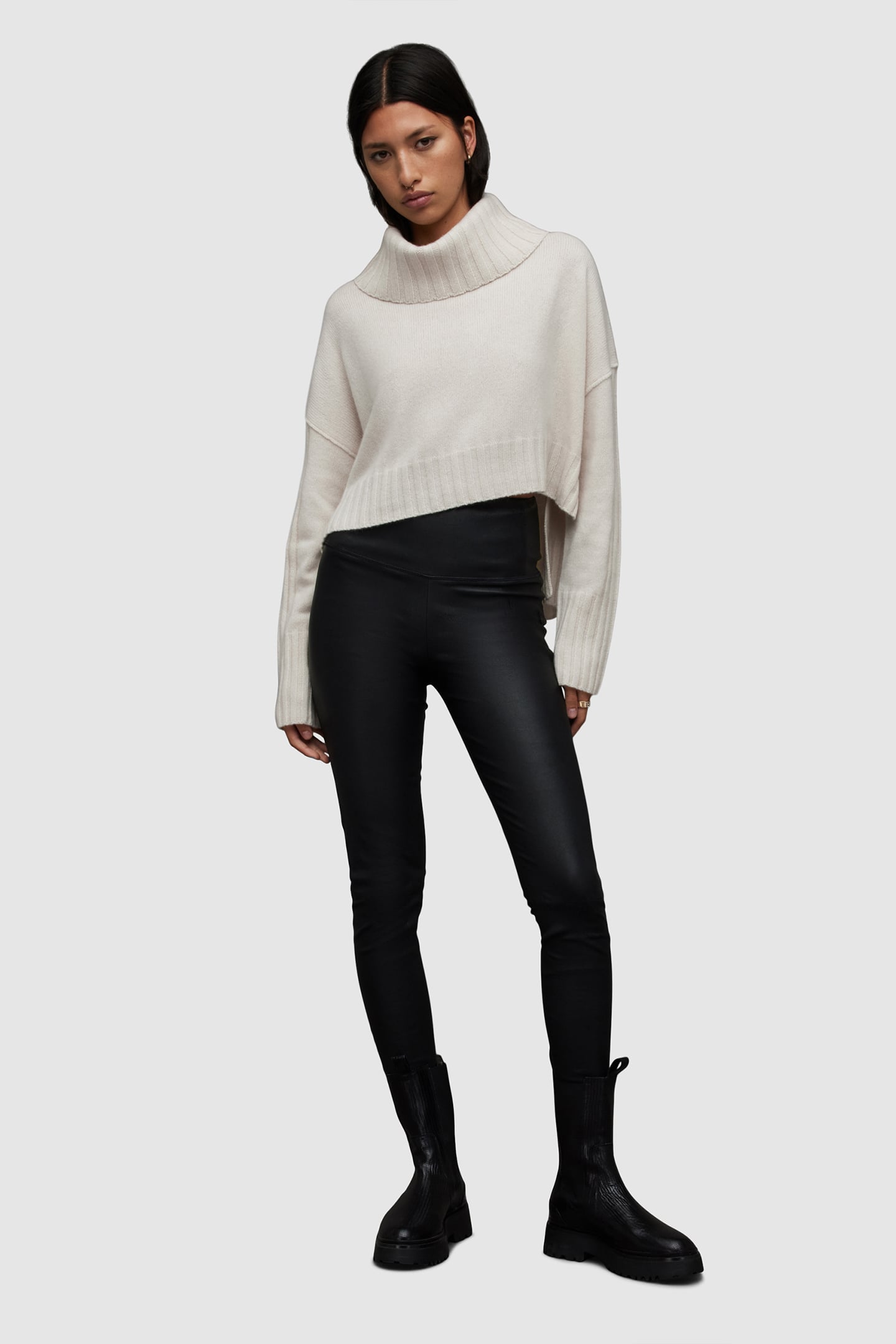 AKIRA CASH JUMPER IVORY WHITE 3