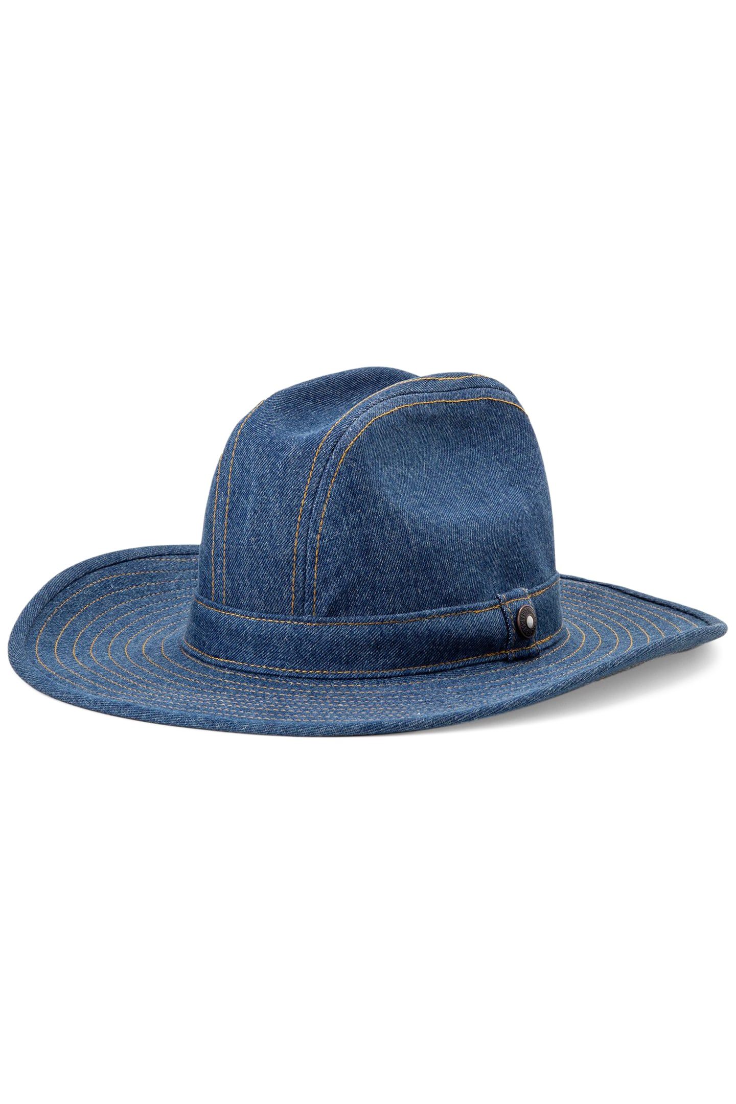 DENIM RODEO HAT INDIGO MID WASH 1