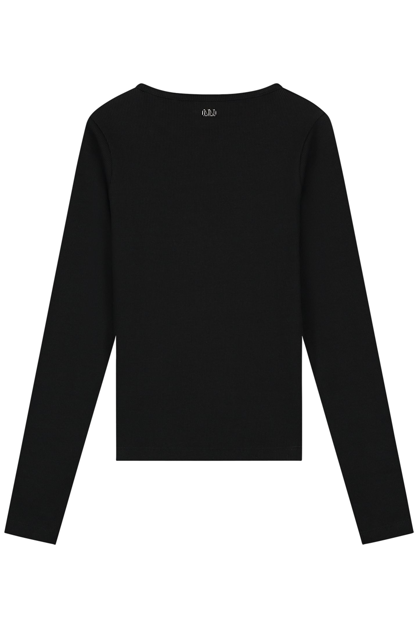 PRESLEY LS RIB TOP BLACK 3