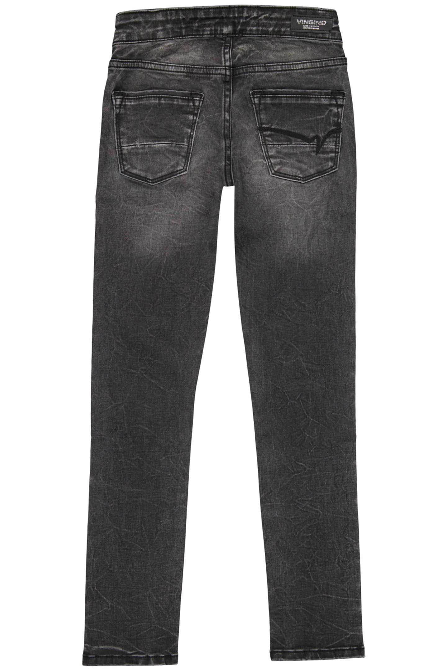 GIRL'S BRACHA TREGGING/JEGGING DARK GREY VINTAGE 2