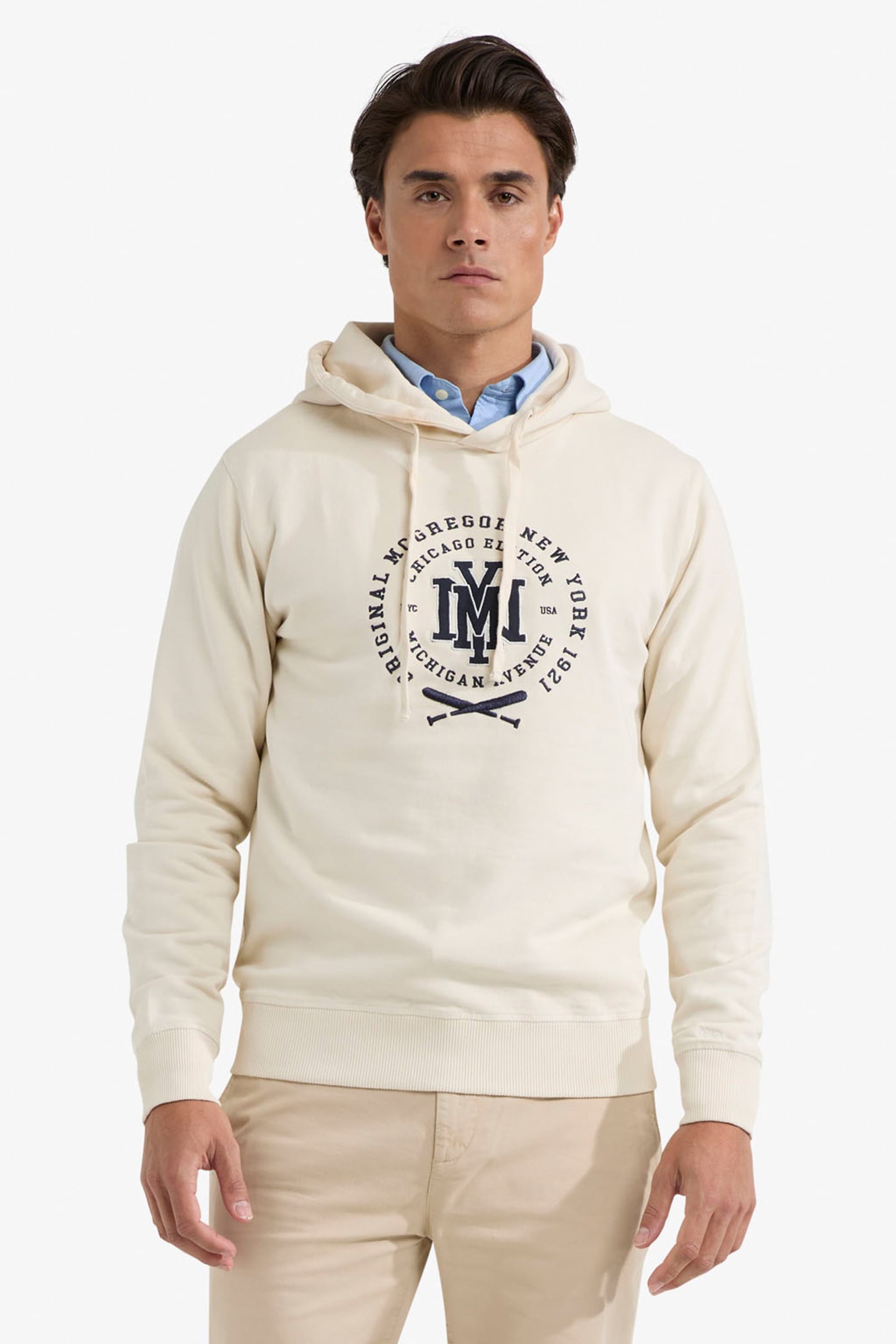 GRAPHIC HOODY NY OFF WHITE 1