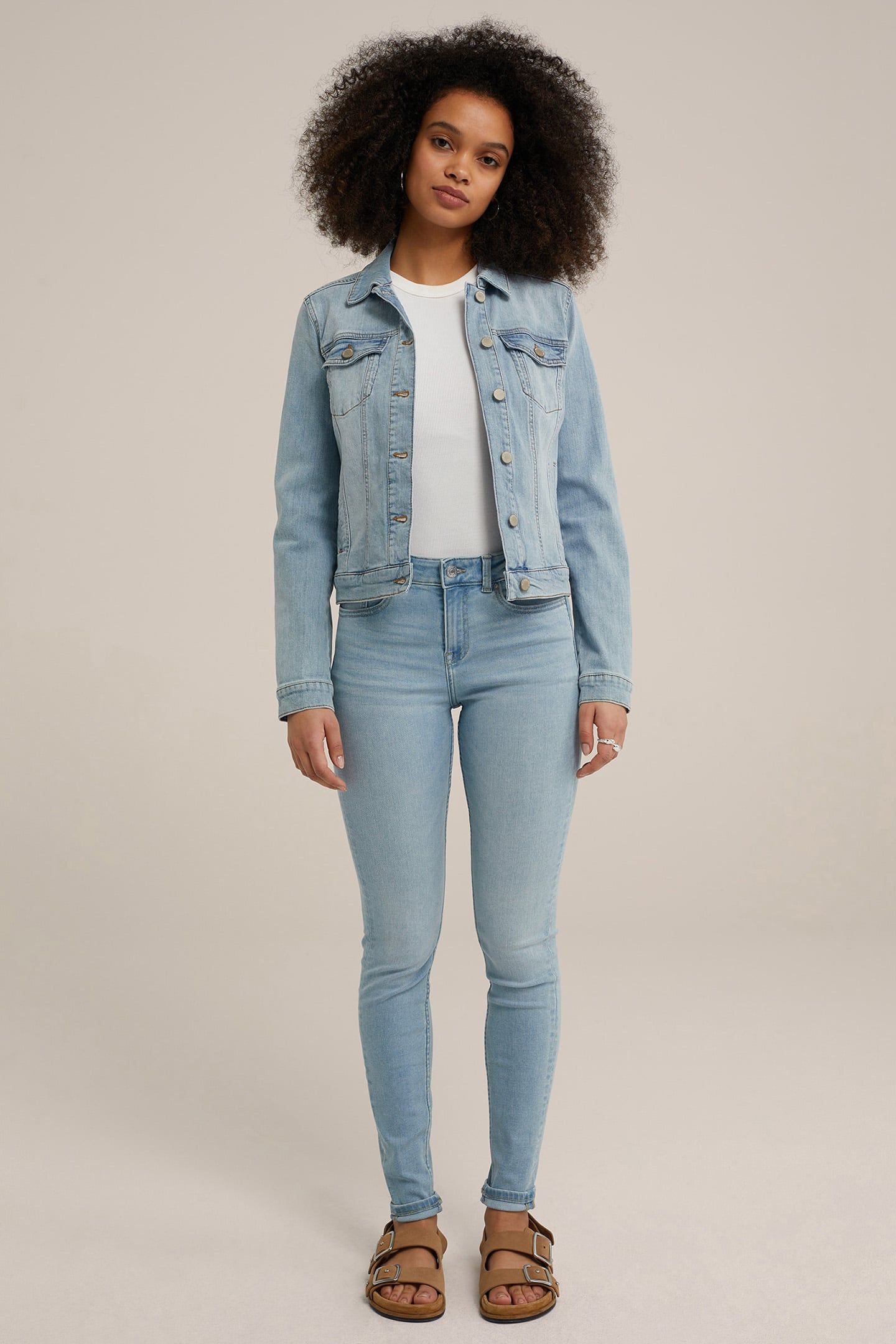 5-POCKET MID WAIST LIGHT BLUE 3