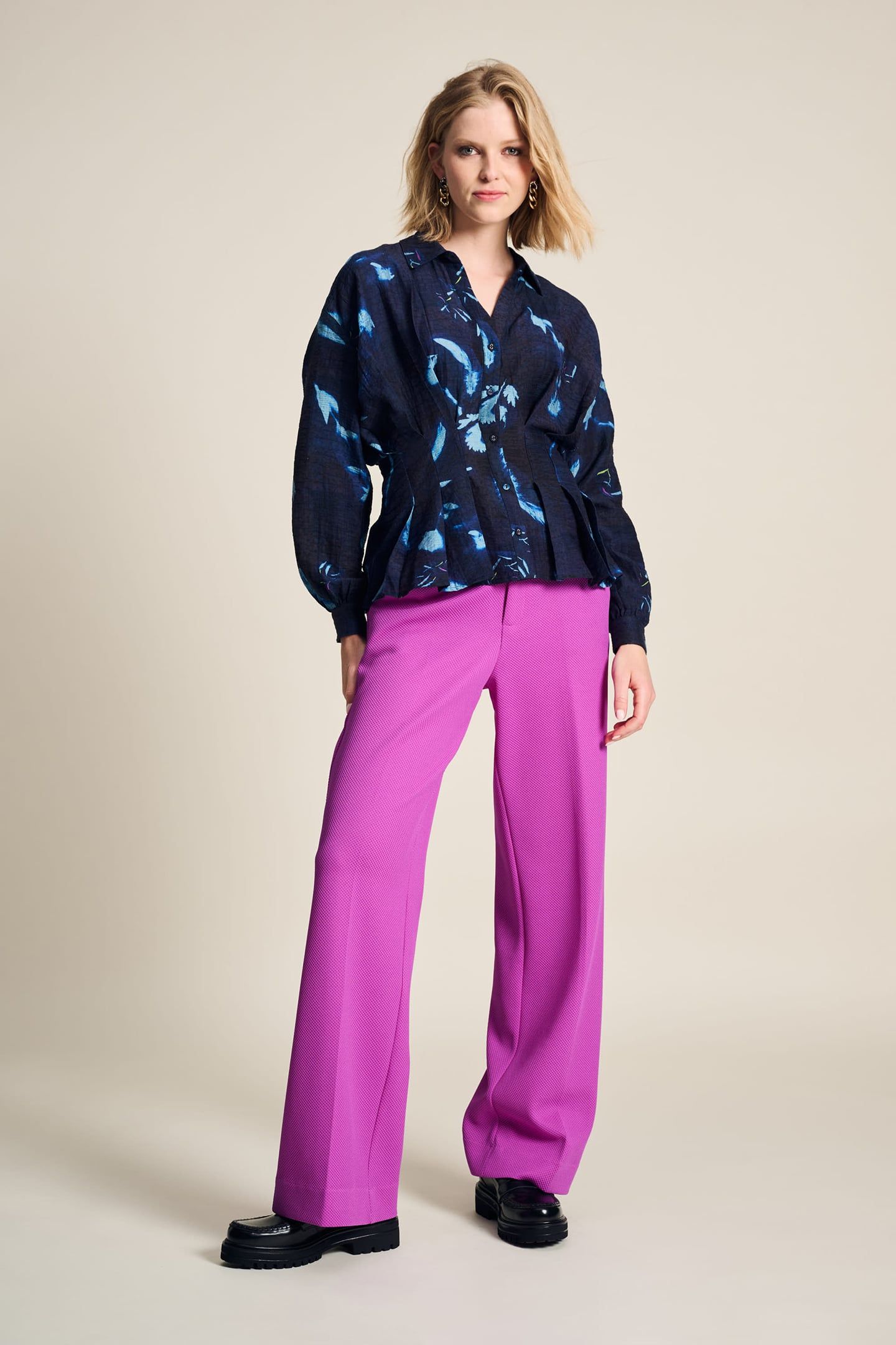BLOUSE - FEATHERS AND FLORALS 3