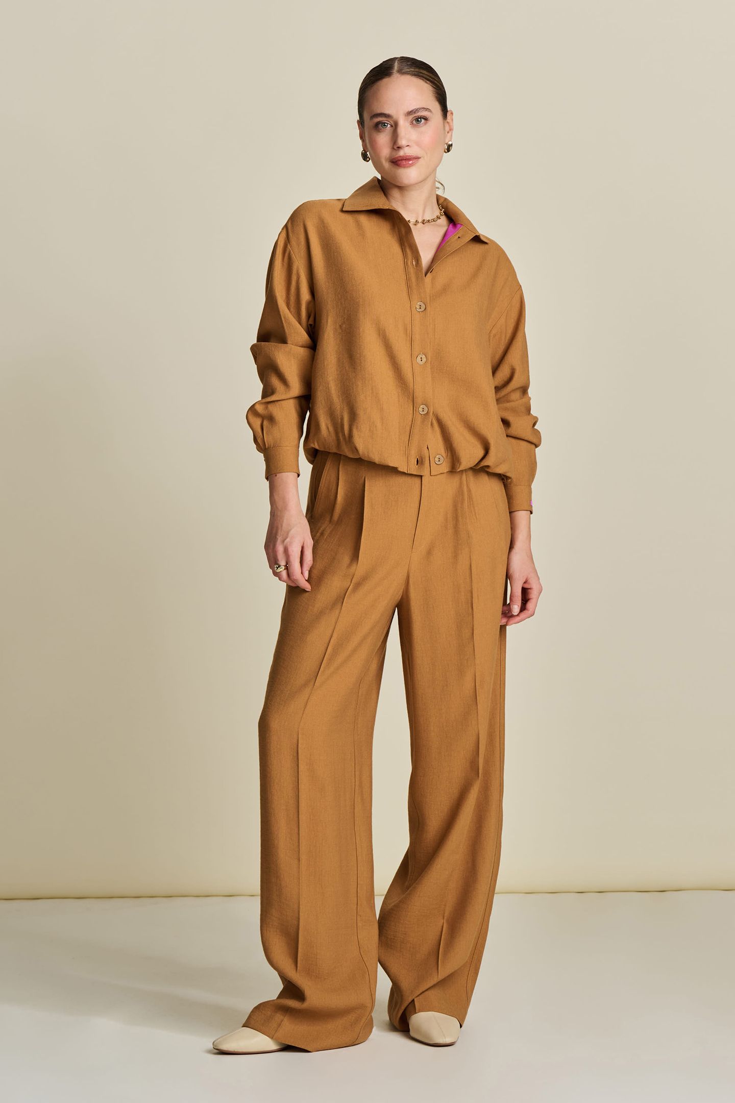 BLOUSE - SUGAR BROWN 3